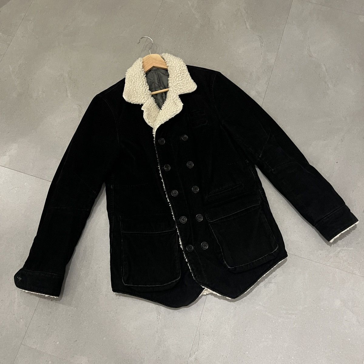 Undercover FW09 Earmuff Maniac Corduroy Shearling Boa Jacket Size US M / EU 48-50 / 2 - 1 Thumbnail