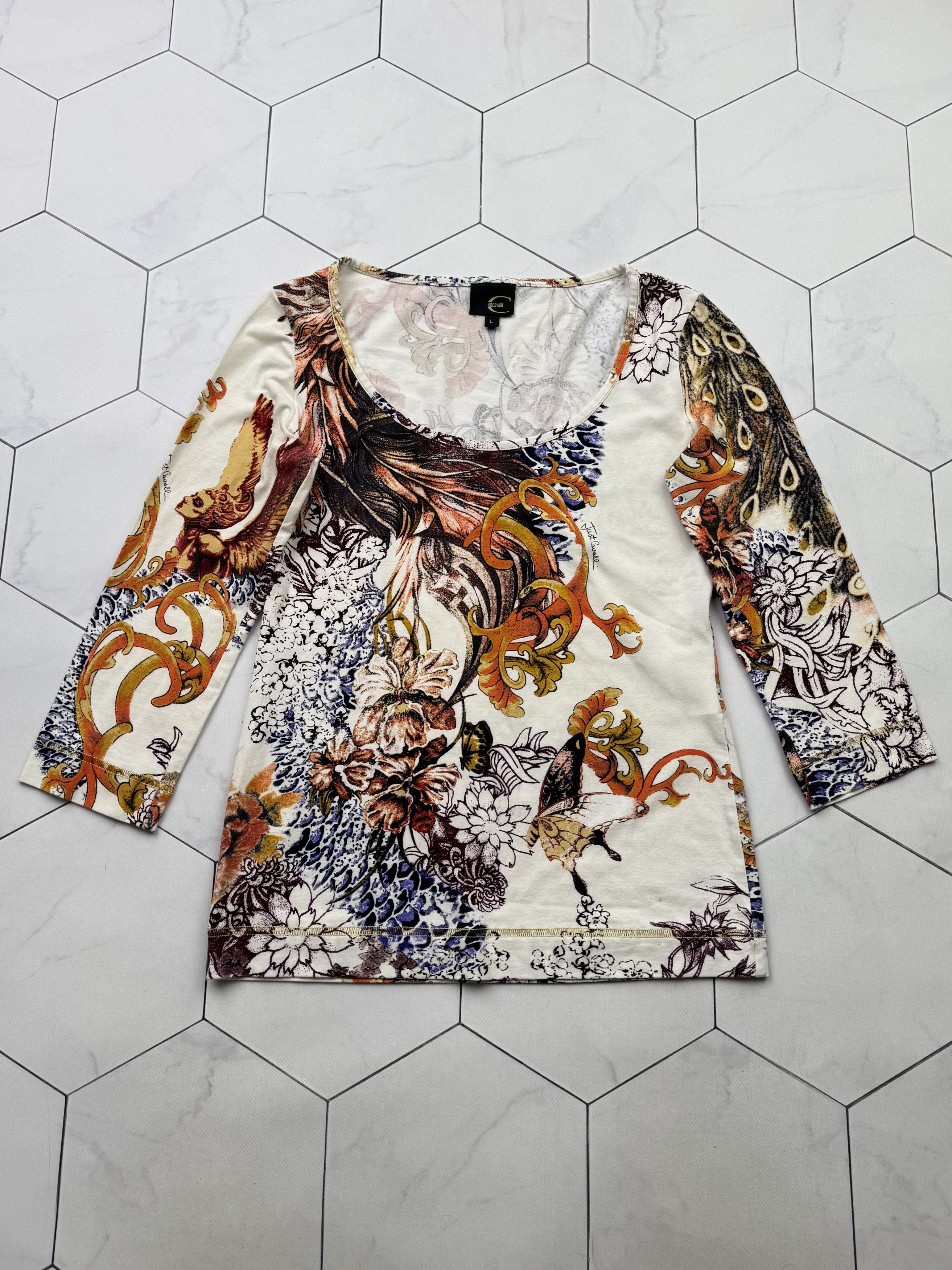 Just Cavalli Just Cavalli 2008 Long Sleeve (B68) Size M / US 6-8 / IT 42-44 - 1 Thumbnail