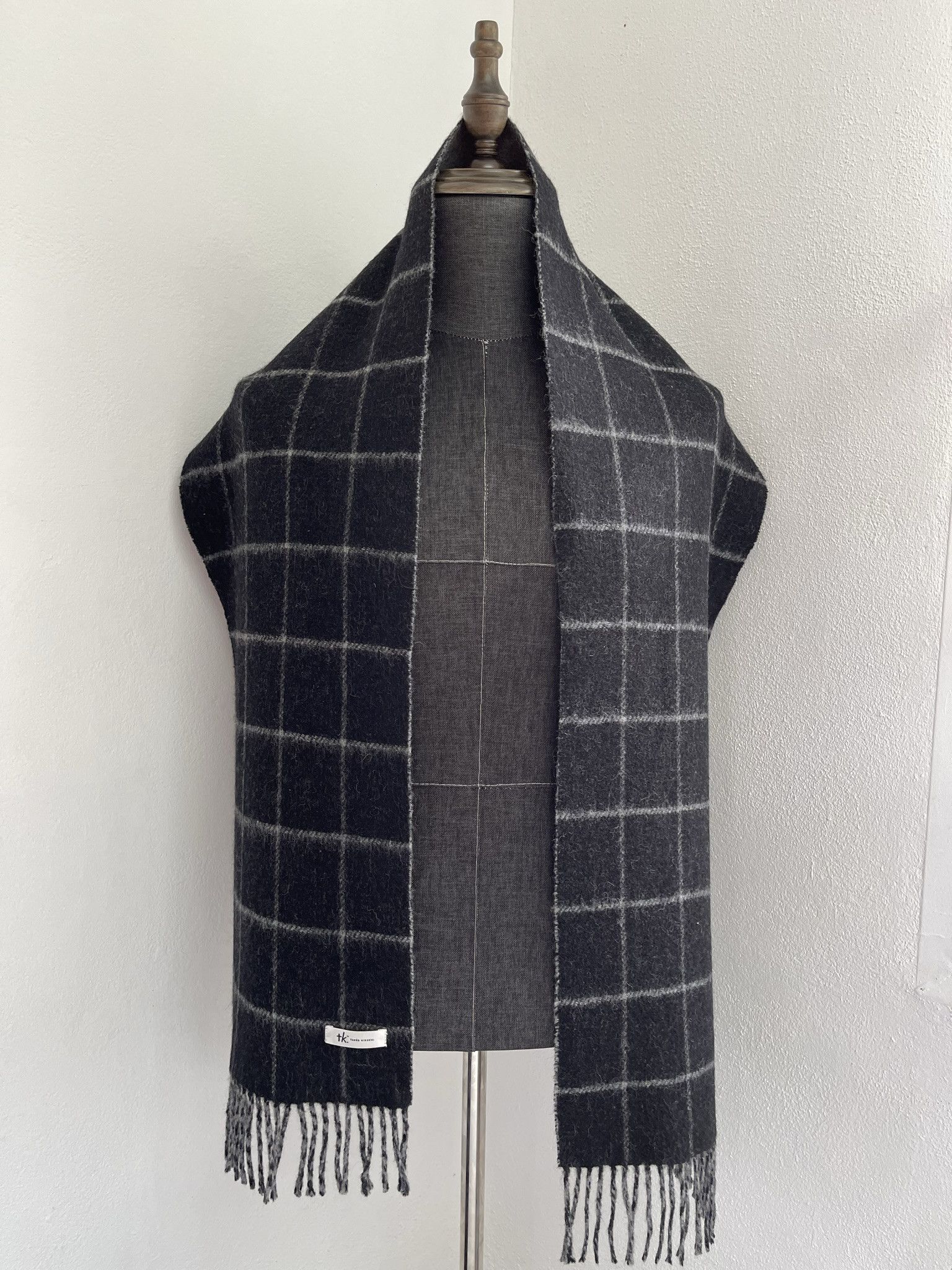 Takeo Kikuchi Vintage Takeo Kikuchi Scarf, Takeo Kikuchi Muffler - 6001 Size ONE SIZE - 2 Thumbnail