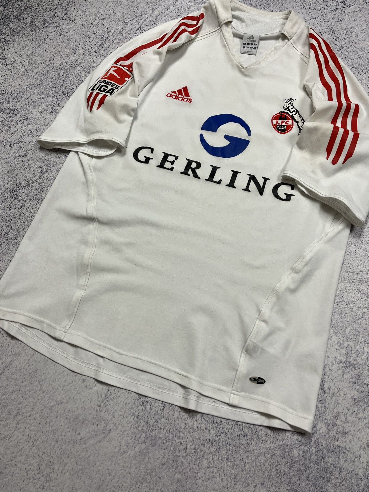 Adidas Adidas FC Koln 2005/2006 #20 Podolski Home Soccer Jersey Kit Size US L / EU 52-54 / 3 - 3 Thumbnail