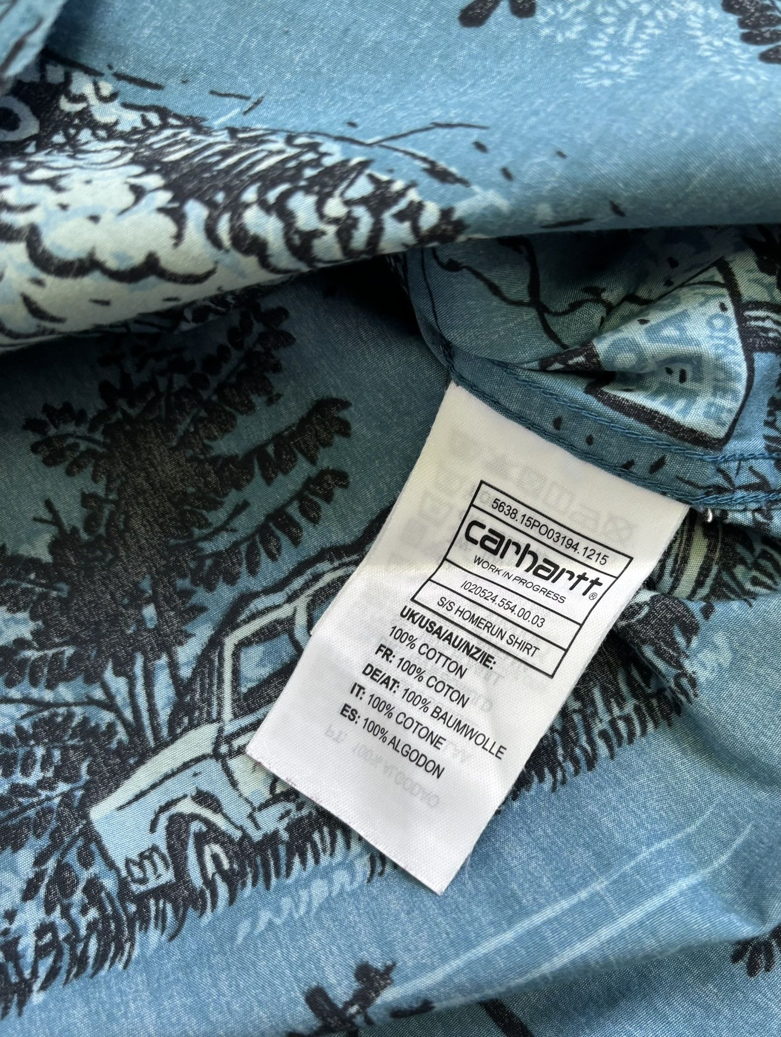 Carhartt Wip Carhartt WIP Hawaiian Shirt small Size US S / EU 44-46 / 1 - 14 Thumbnail
