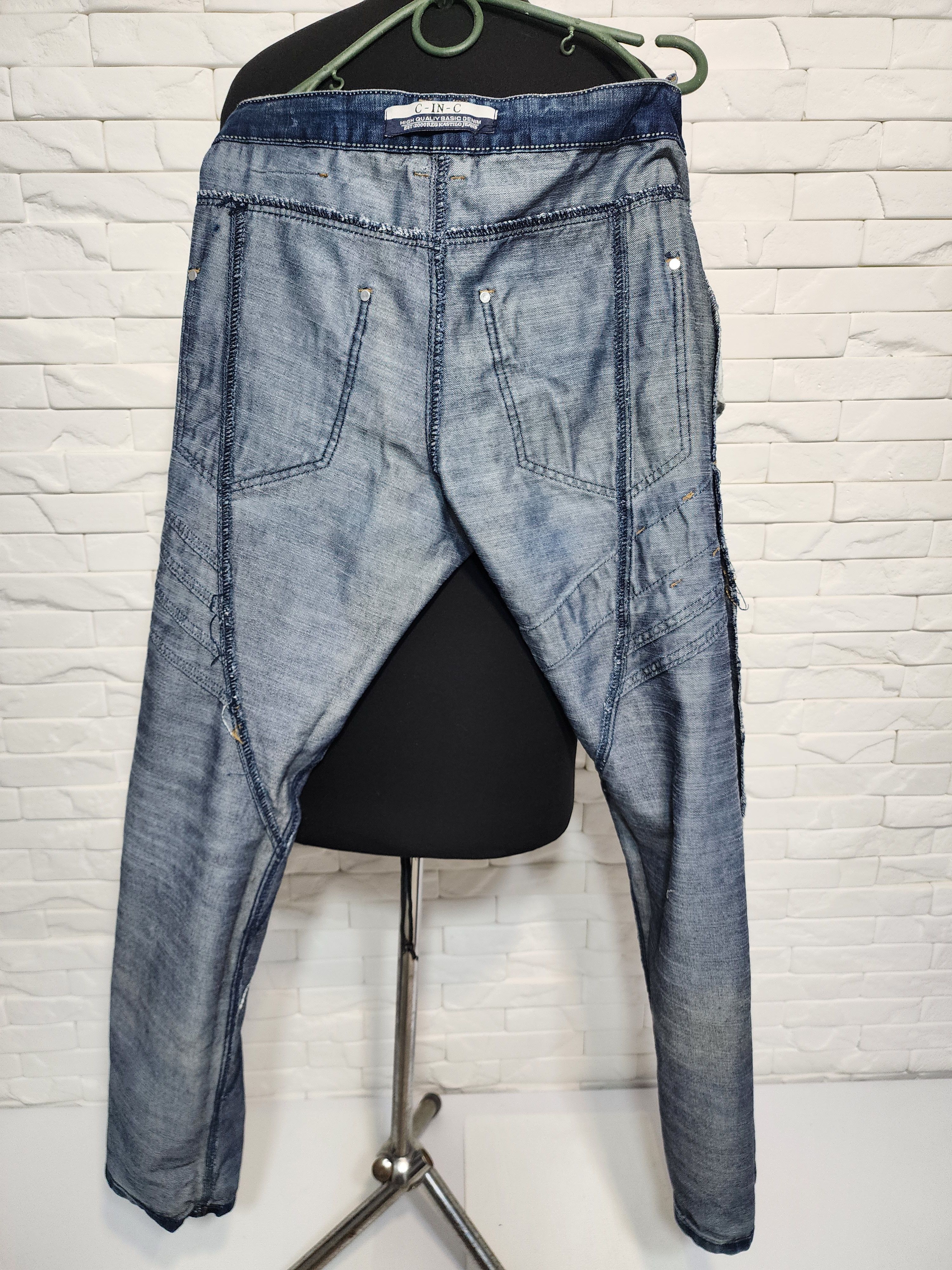 Denim & Co. Blue Denim Jeans Mens: Size US 36 / EU 52 - 9 Thumbnail