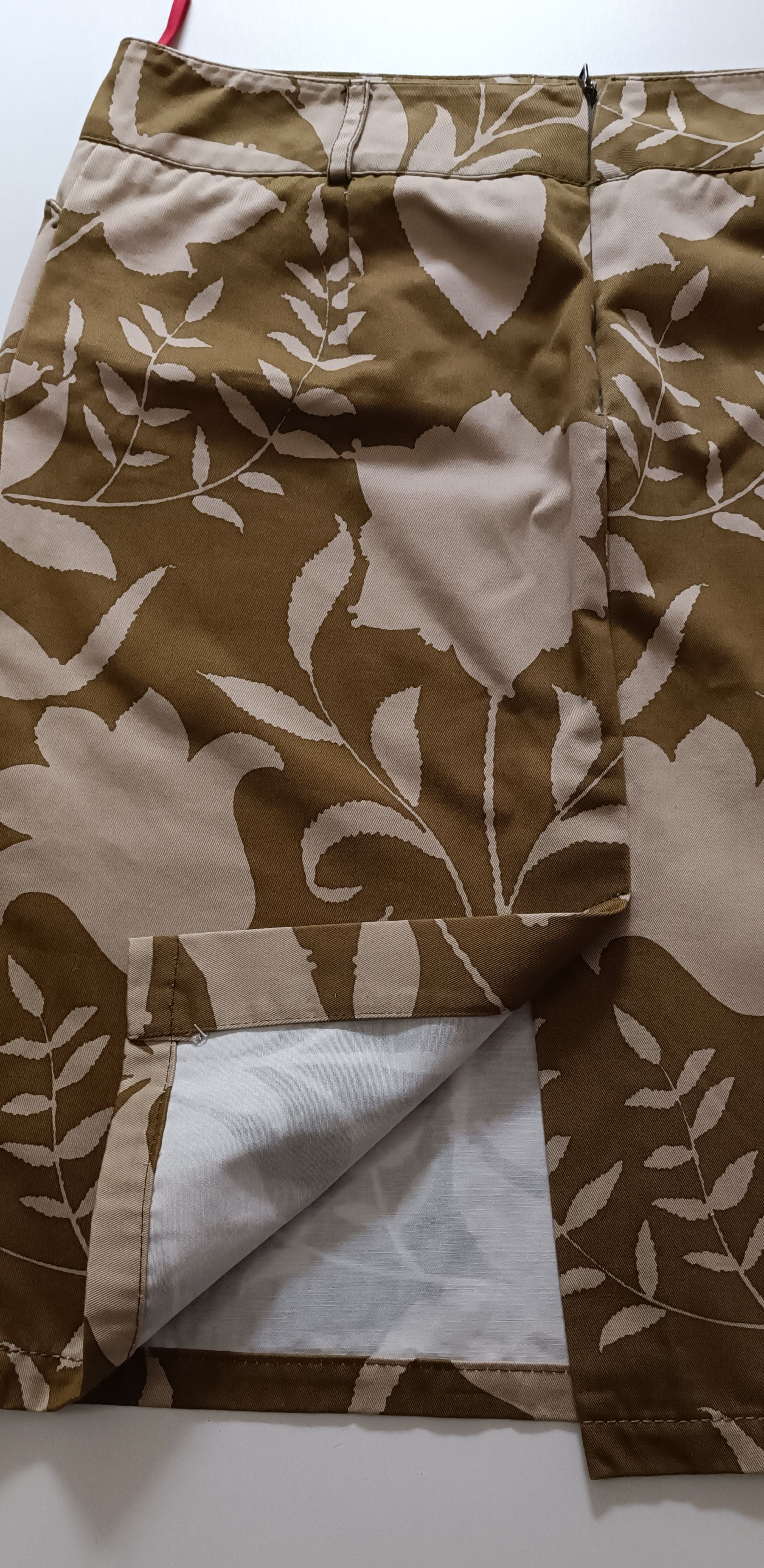 Prada SS2001 - Midi skirt with floral print, in gabardine fabric Size 32" / US 10 / IT 46 - 20 Thumbnail