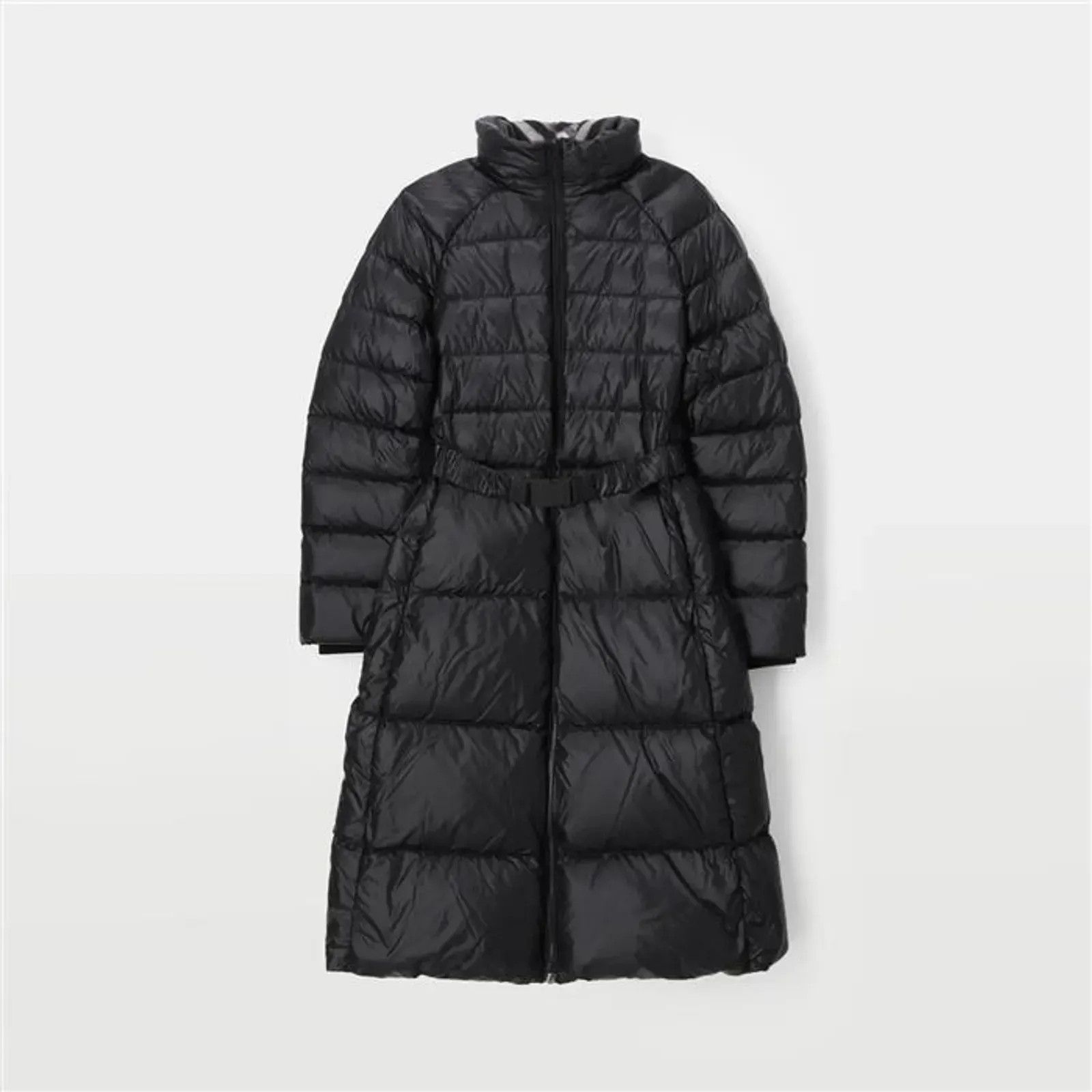 Burberry o1w1db10326 Long Padded Down Coat in Black Size L / US 10 / IT 46 - 3 Thumbnail