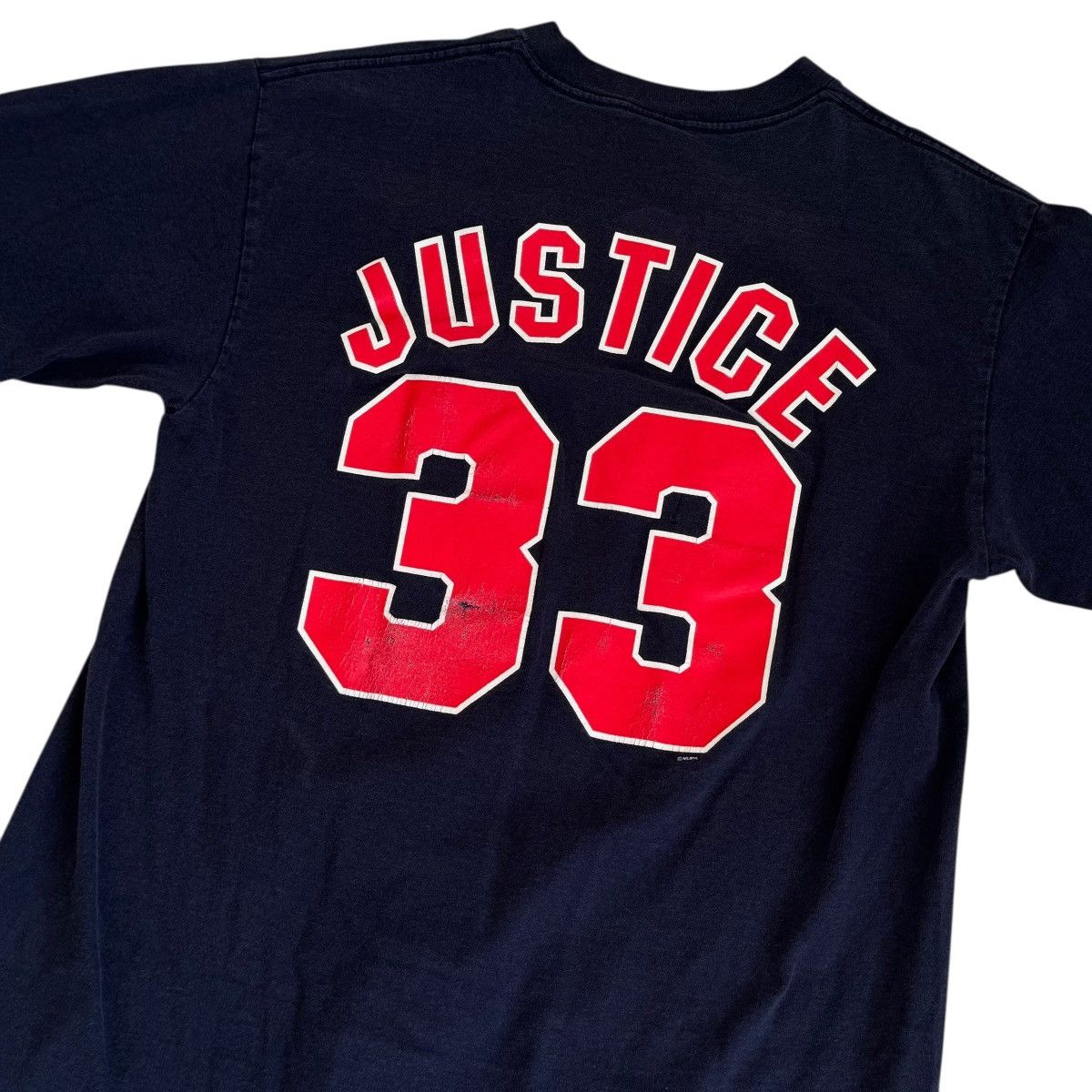 Majestic vintage Cleveland Indians David Justice jersey shirt Size US L / EU 52-54 / 3 - 3 Thumbnail