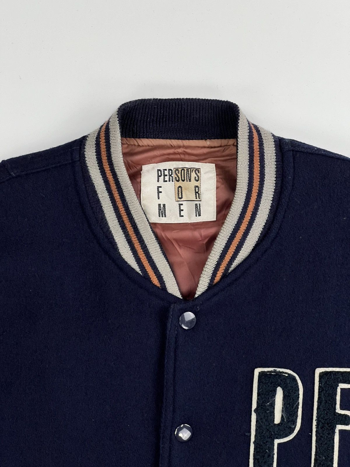 VINTAGE PERSON FOR MEN VARSITY JACKET