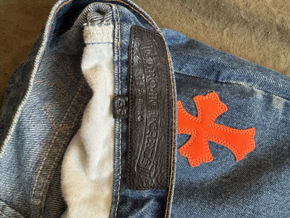 Chrome Hearts × Levi's Chrome Hearts Levi’s Cross Patch Jeans Size US 33 - 9 Thumbnail