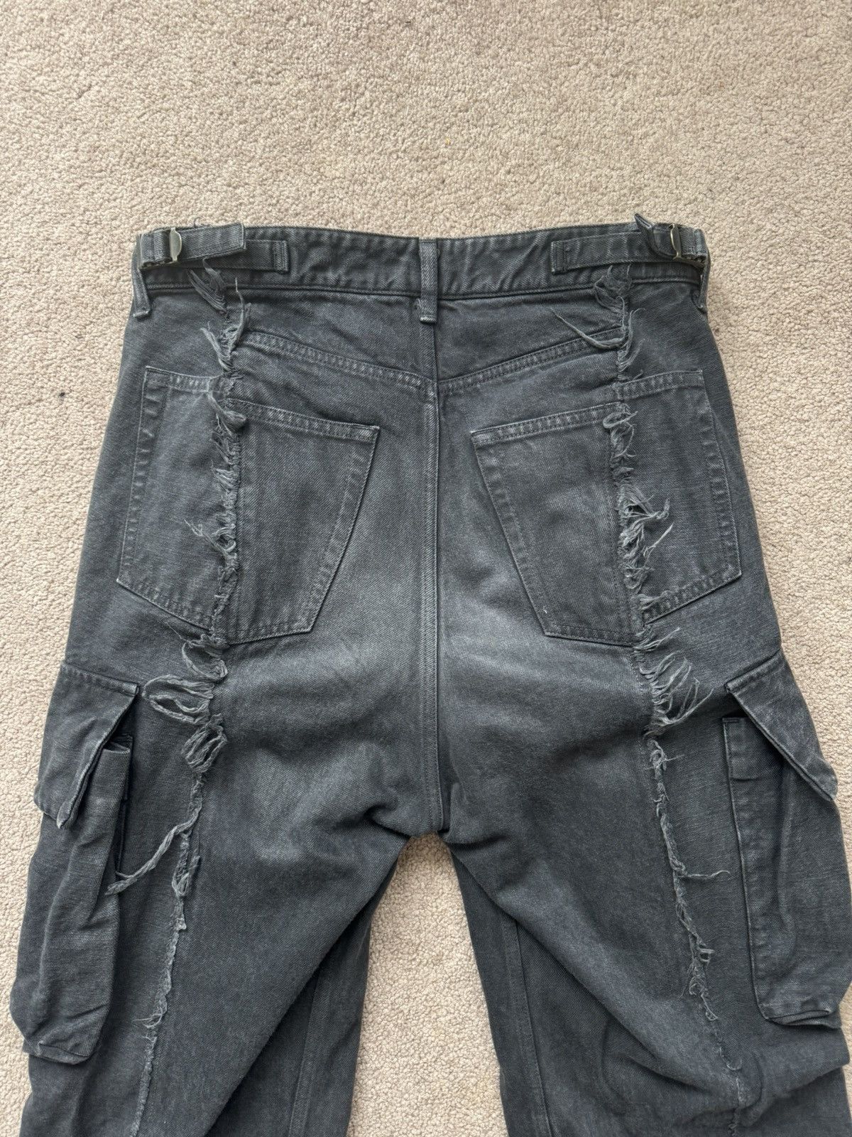 Vuja De Vuja De Diviser Kimono-Dyed Flared Cargos Size US 30 / EU 46 - 6 Thumbnail