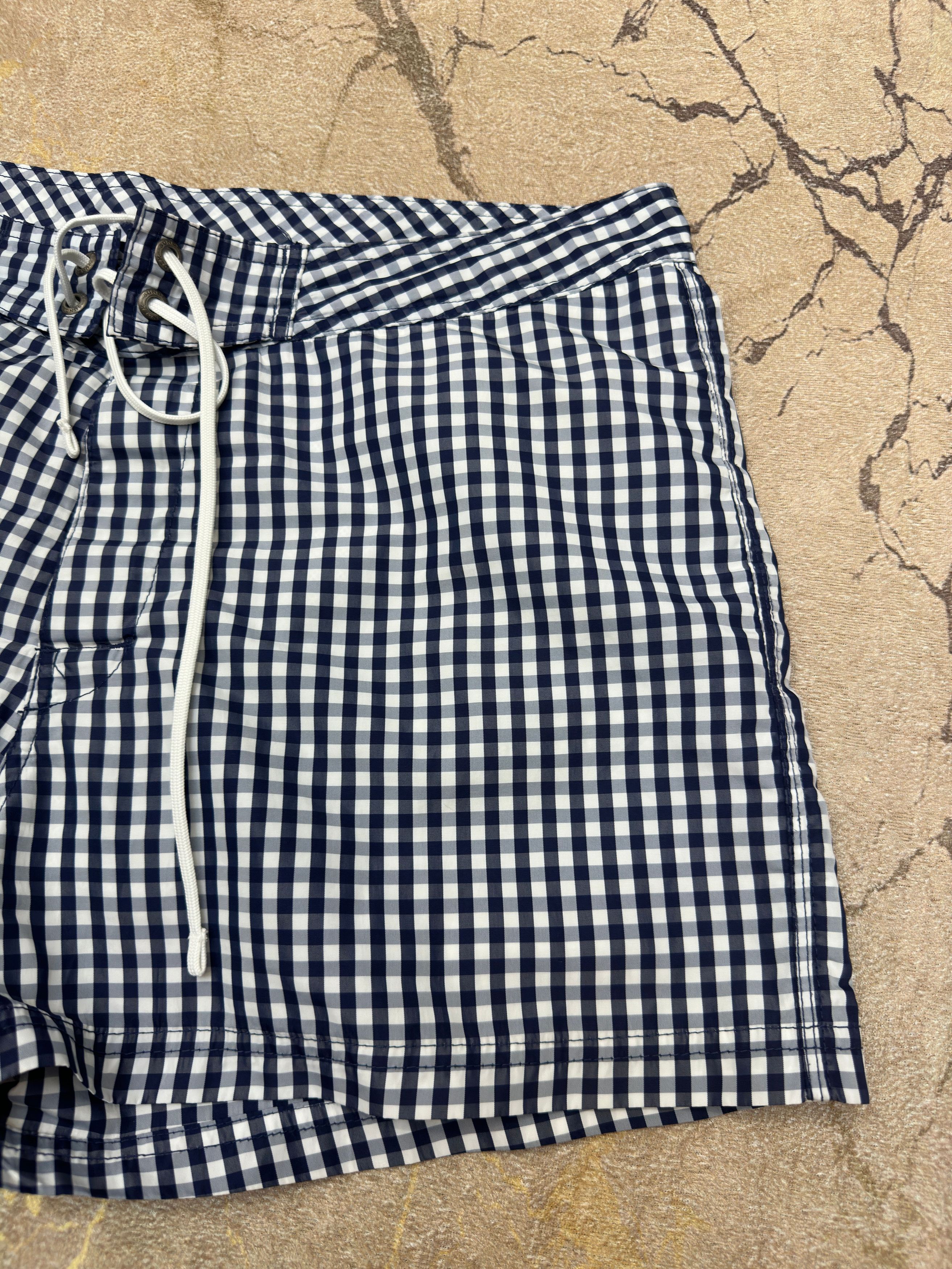 Sundek Check Sundek 33 Beach Shorts Trunks Bath Suit Size 33 S M Size US 33 - 4 Thumbnail