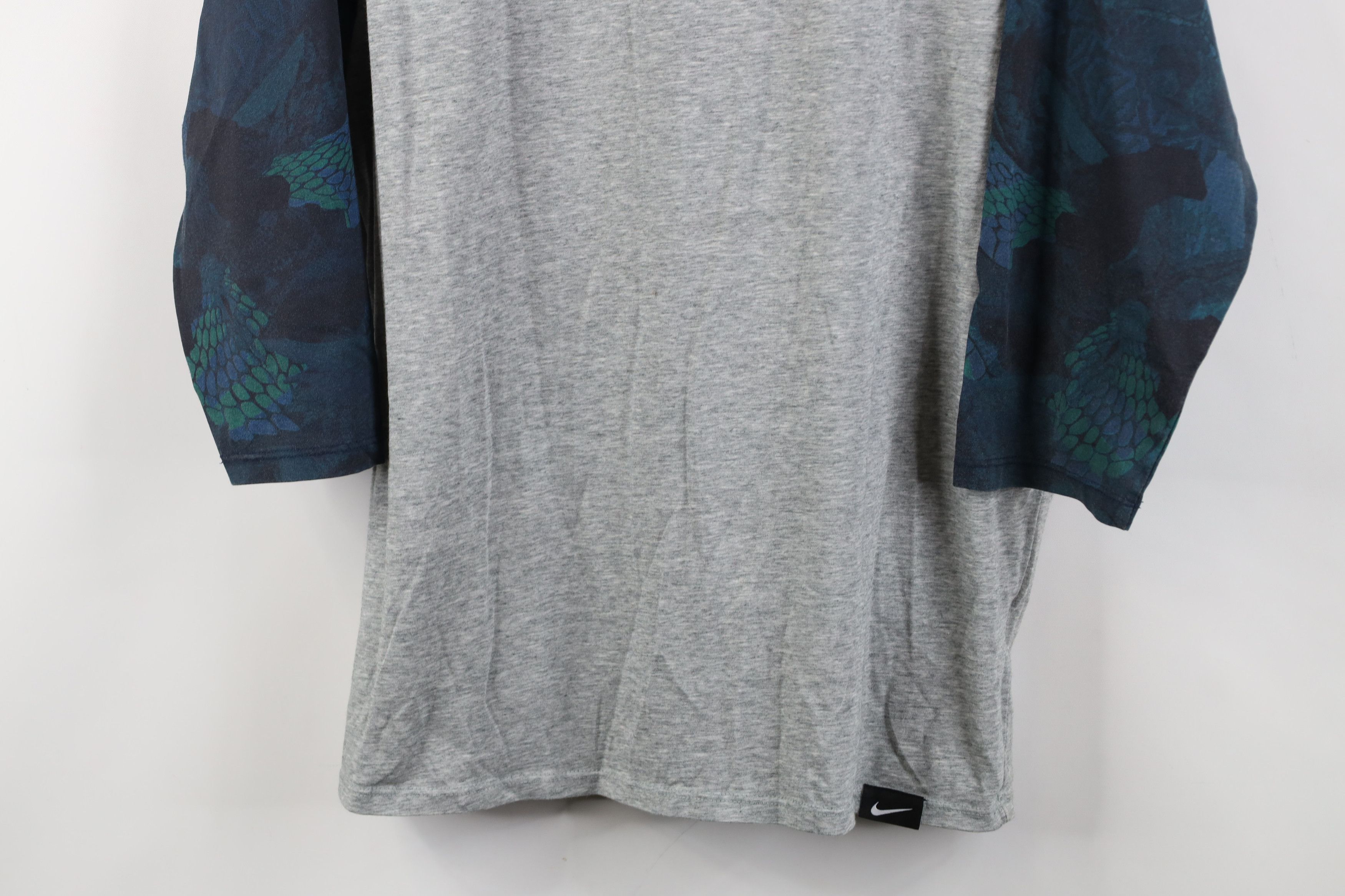 Nike Y2K Nike Kobe Bryant Mamba Snake 3/4 Sleeve Raglan T-Shirt Size US L / EU 52-54 / 3 - 3 Thumbnail