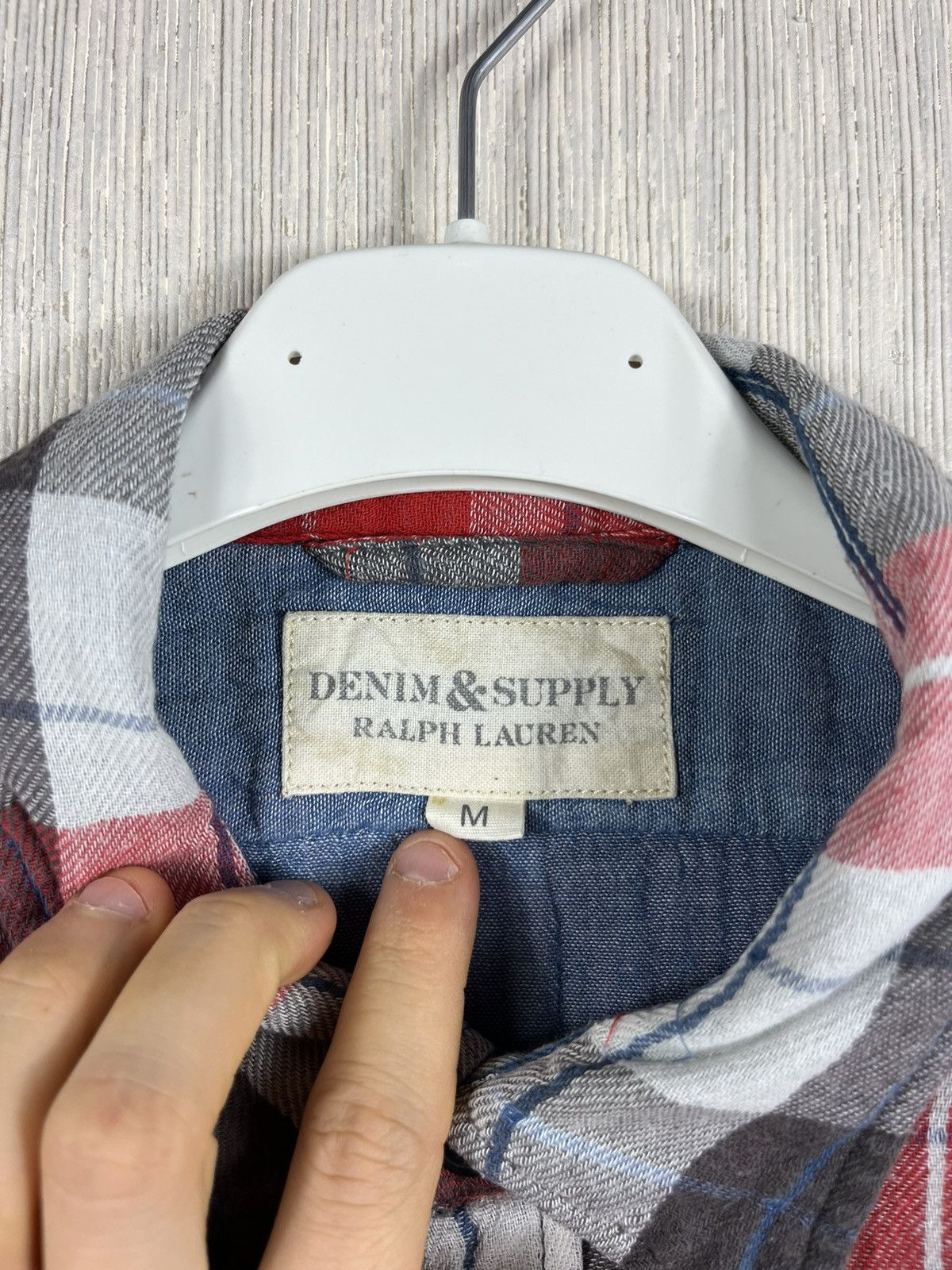 Denim & Supply Ralph Lauren × Ralph Lauren × Vintage Vintage Ralph Lauren denim & supply flannel double shirt Size US M / EU 48-50 / 2 - 10 Thumbnail