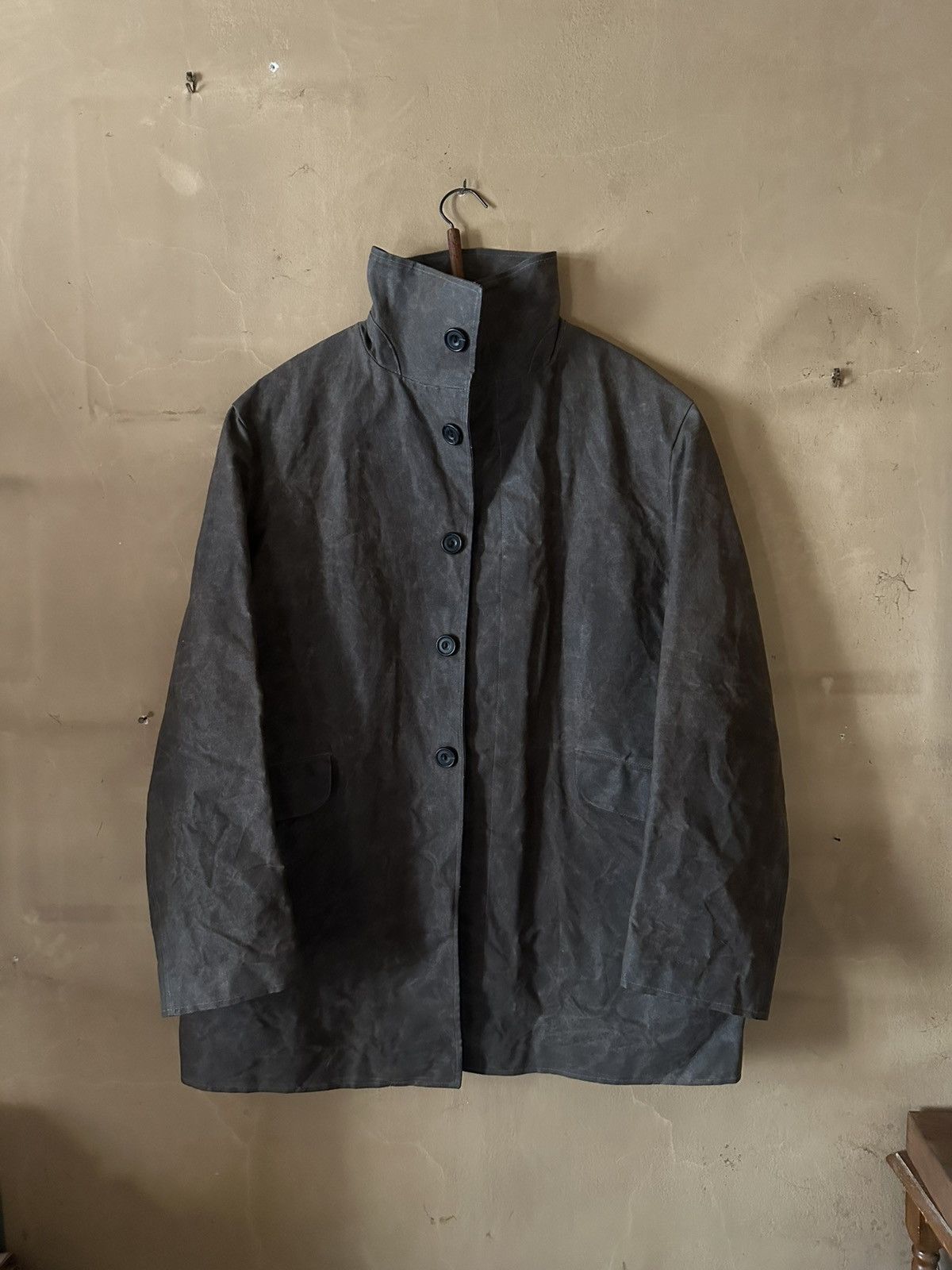 Paul Harnden Shoemakers PAUL HARNDEN WAXED COTTON JACKET Size US L / EU 52-54 / 3 - 3 Thumbnail