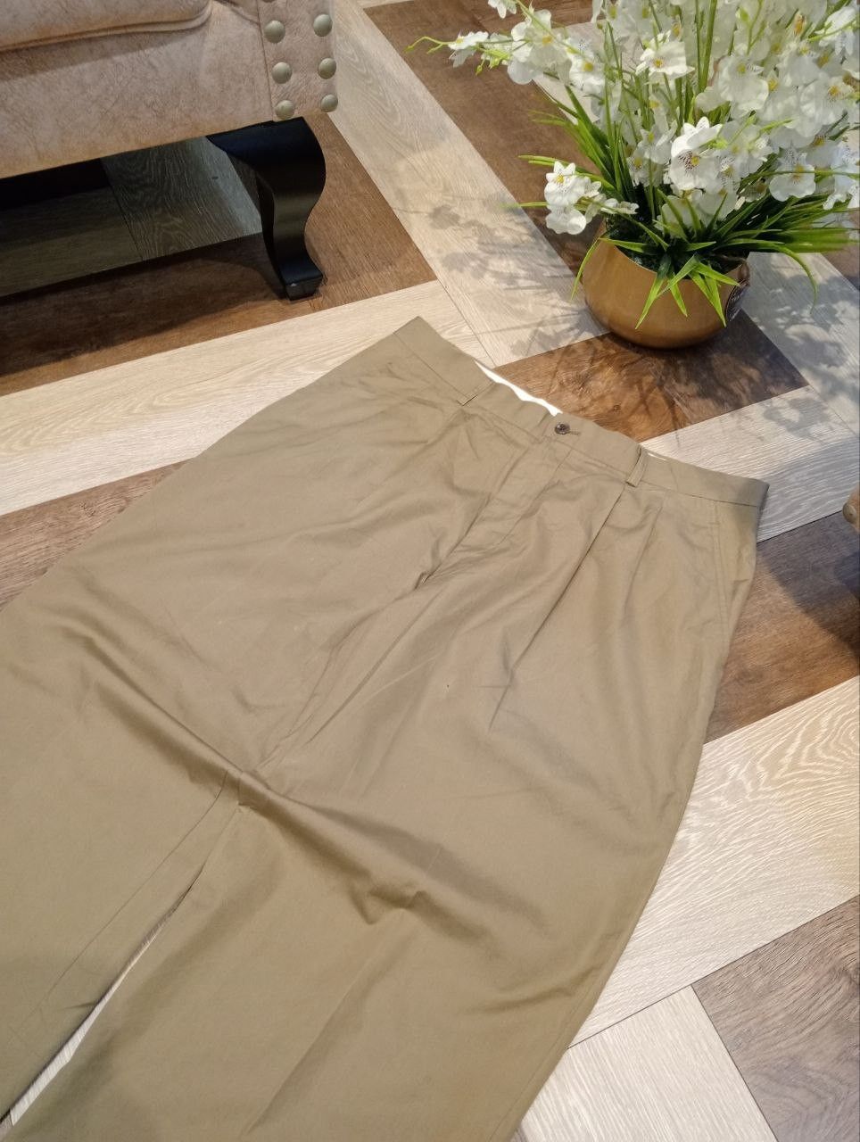 Dior VINTAGE CHRISTIAN DIOR BAGGY TROUSER PANTS Size US 34 / EU 50 - 4 Thumbnail