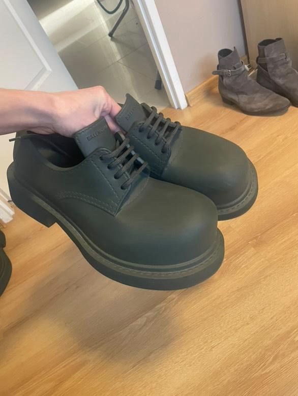Balenciaga Balenciaga Steriod Derby Boots Size US 8.5 / EU 41-42 - 1 Thumbnail