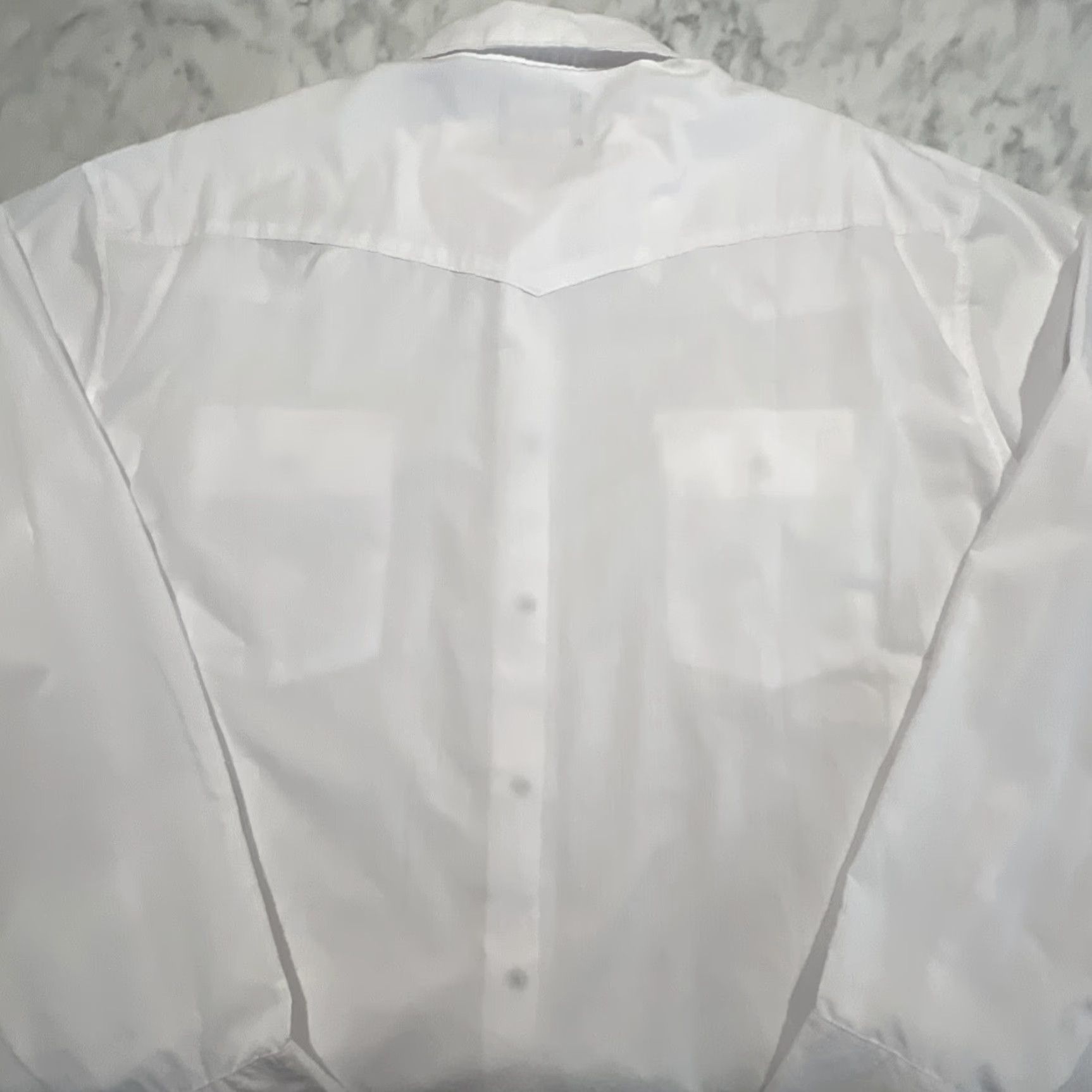 Wrangler VINTAGE Wrangler Pearl Snap Shirt Men’s XL White Las Vegas Ranch CHARRO Ride 60 Light Size US XL / EU 56 / 4 - 6 Thumbnail