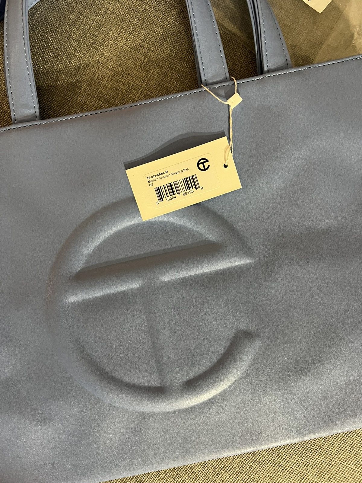 Telfar Telfar Shopping Bag Medium Cerulean Size ONE SIZE - 4 Thumbnail