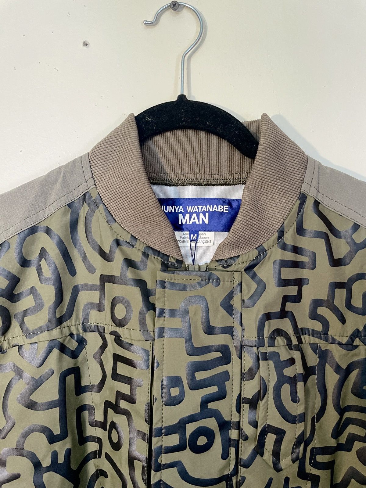 Comme des Garcons × Junya Watanabe × Keith Haring Junya Watanabe MAN x Keith Haring Nylon Bomber Jacket Size US M / EU 48-50 / 2 - 4 Thumbnail