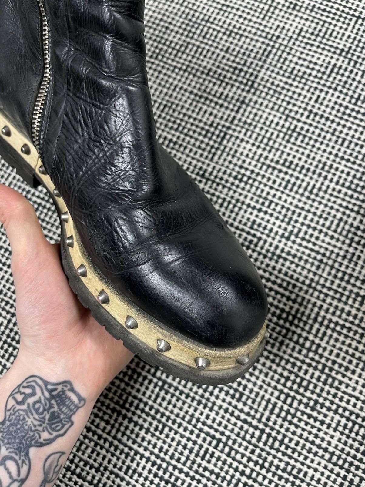 A.S.98 A.S. 98 studded Chelsea chunky boots avant garde Size US 8 / IT 38 - 15 Thumbnail