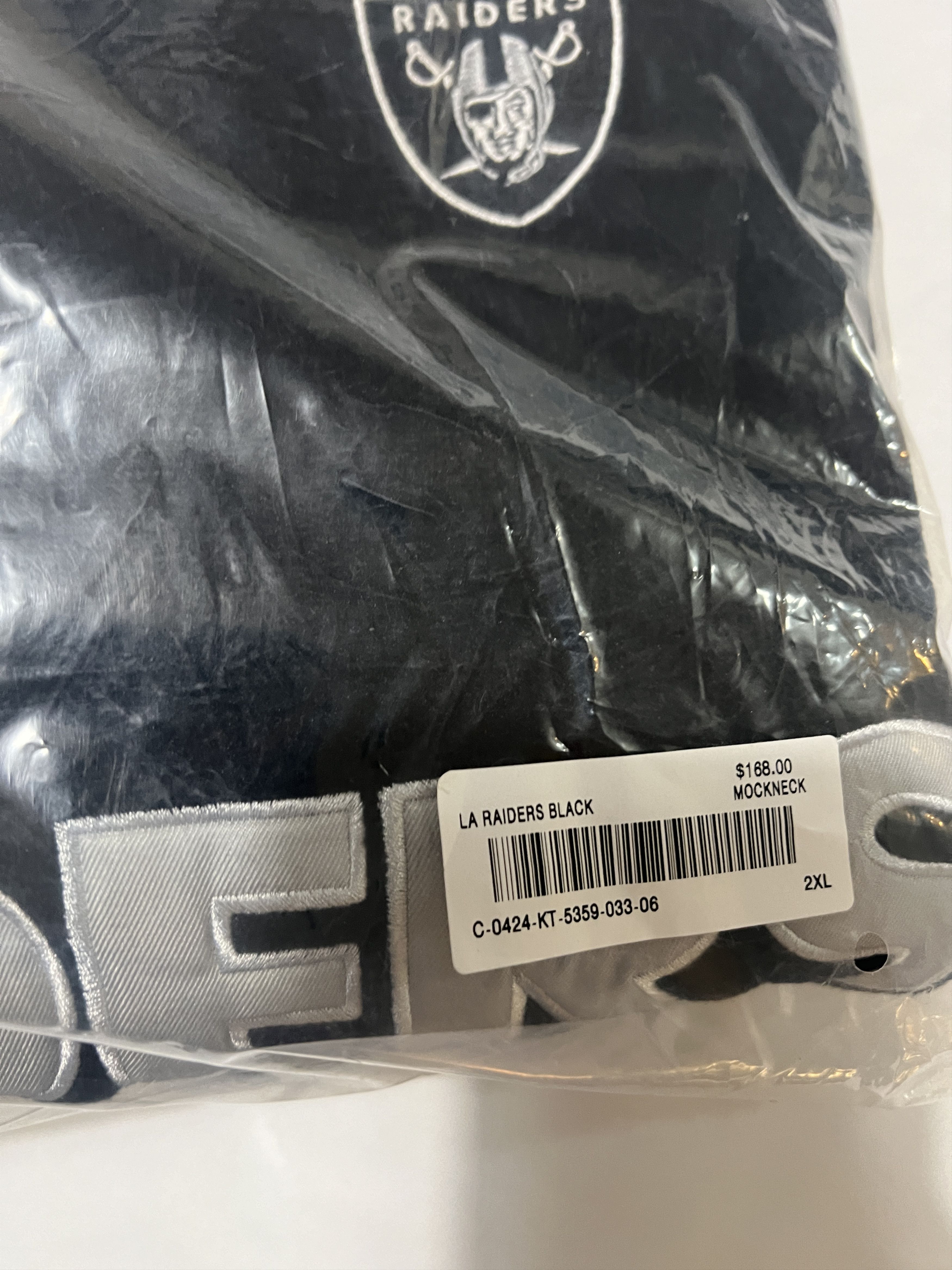 NFL OVO x NFL x Polartec RAIDERS MOCK NECK QUARTER-ZIP FLEECE Size US XXL / EU 58 / 5 - 6 Thumbnail