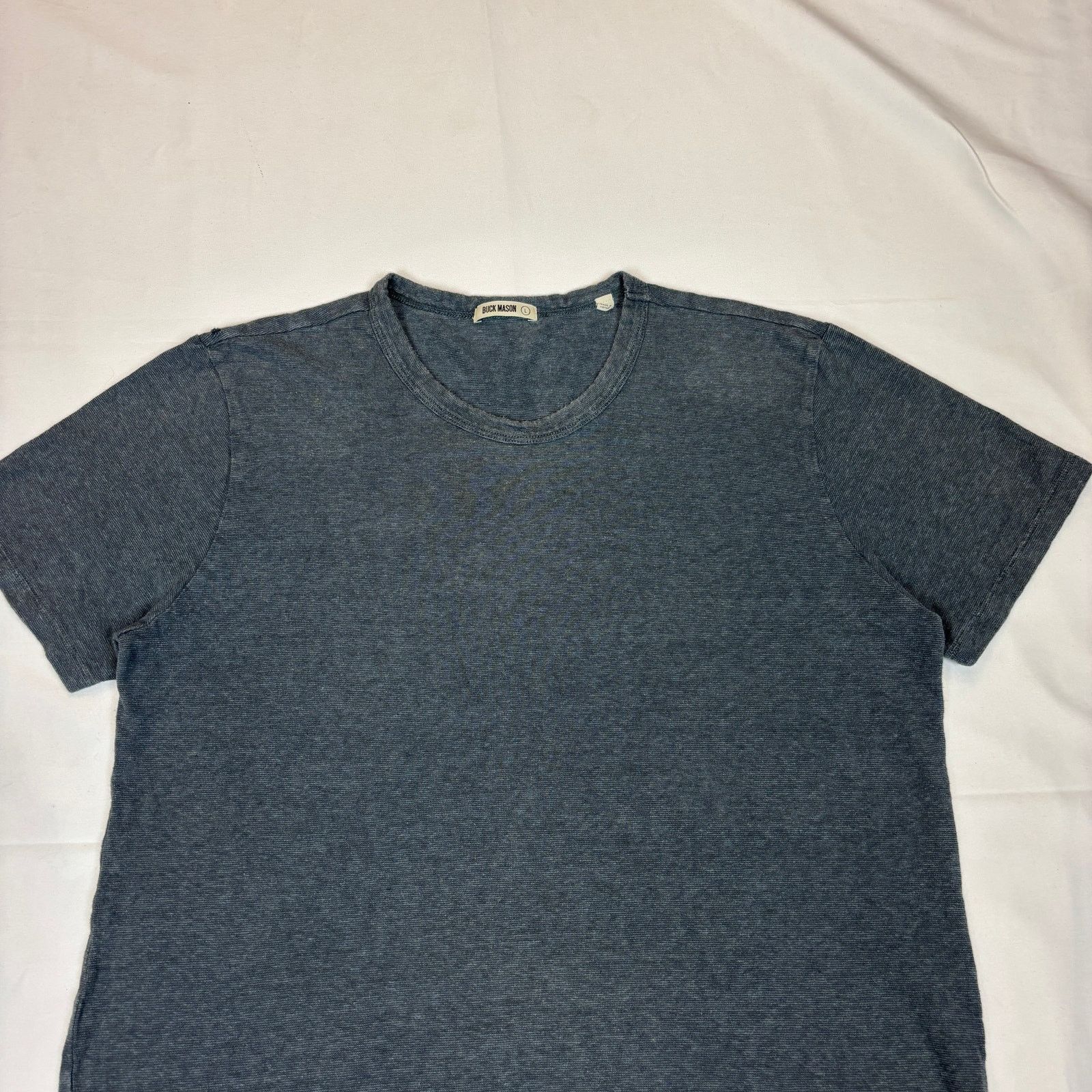 Buck Mason Buck Mason Classic Straight Hem Hemp Cotton Shirt Men's L Size US L / EU 52-54 / 3 - 2 Thumbnail