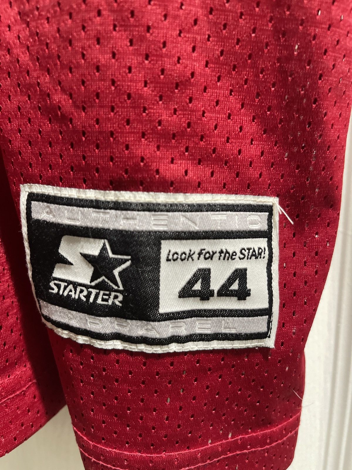 Starter × Vintage 90s Vintage Jerry Rice Starter Jersey Size US M / EU 48-50 / 2 - 2 Thumbnail
