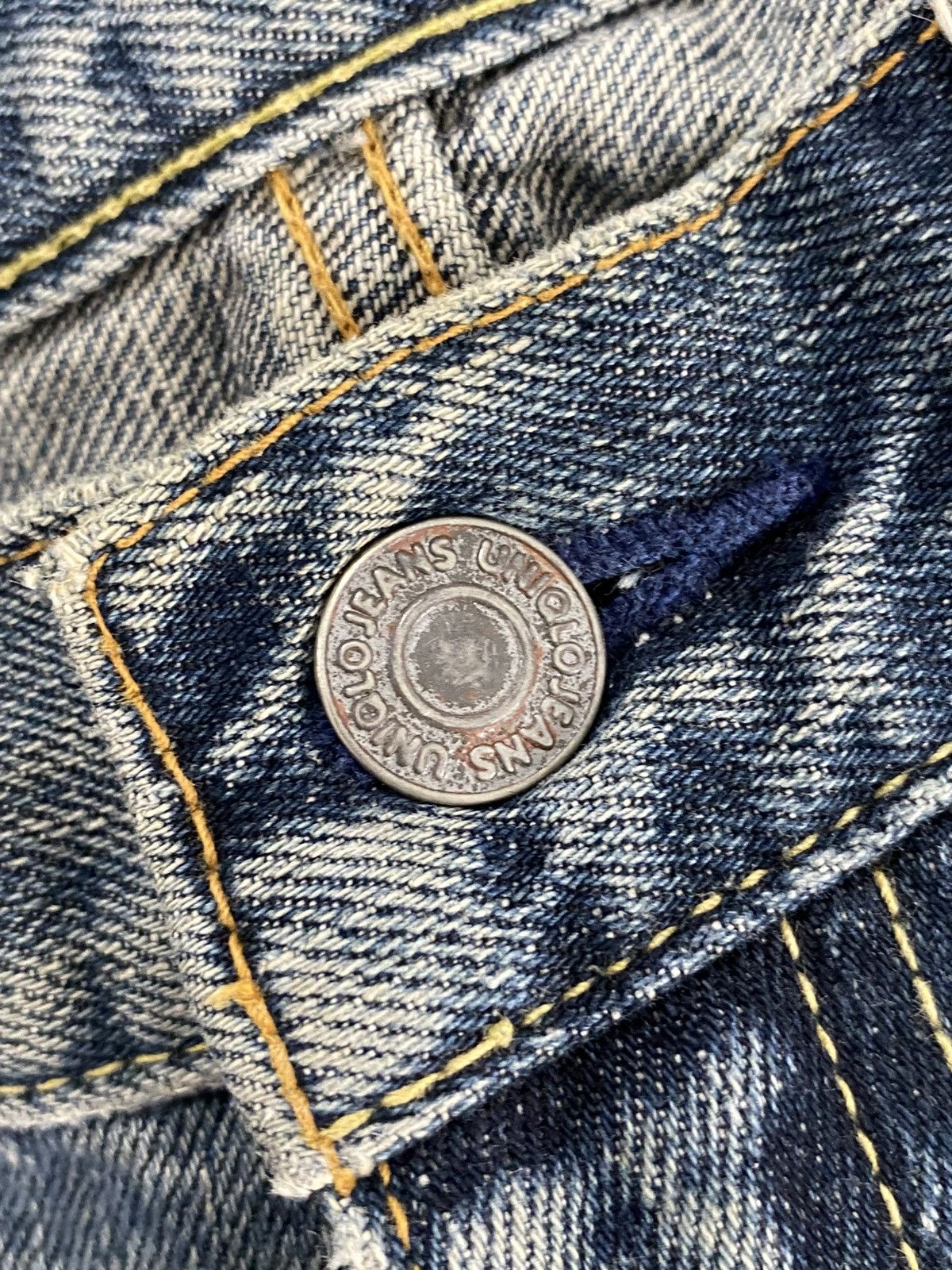 Japanese Brand flared uniqlo mudwash jeans ifsx lgb style Size US 32 / EU 48 - 14 Thumbnail