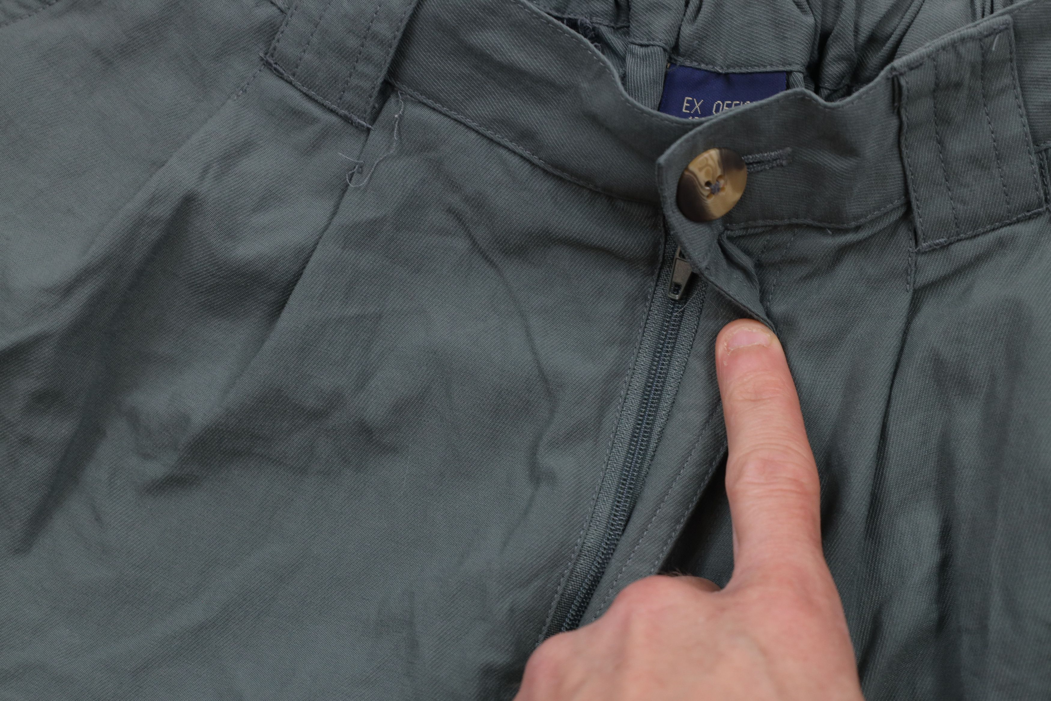 ExOfficio × Vintage Vinage 90s ExOfficio Pleated Hiking Trail Cargo Shorts Size 28" / US 6 / IT 42 - 7 Thumbnail