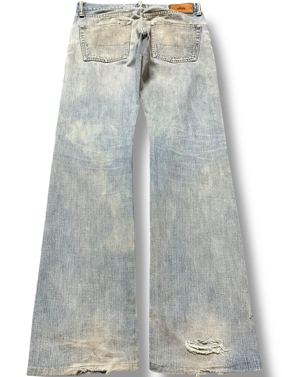 Paul Smith Red Ear Vintage Red Ear Paul Smith Faded Grunge Denim Size US 31 - 5 Thumbnail