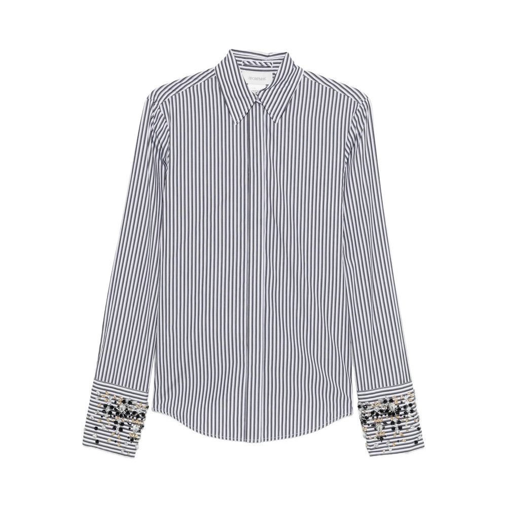 Sportmax Sportmax WHITE Tops - Shirts Size M / US 6-8 / IT 42-44 - 1 Thumbnail