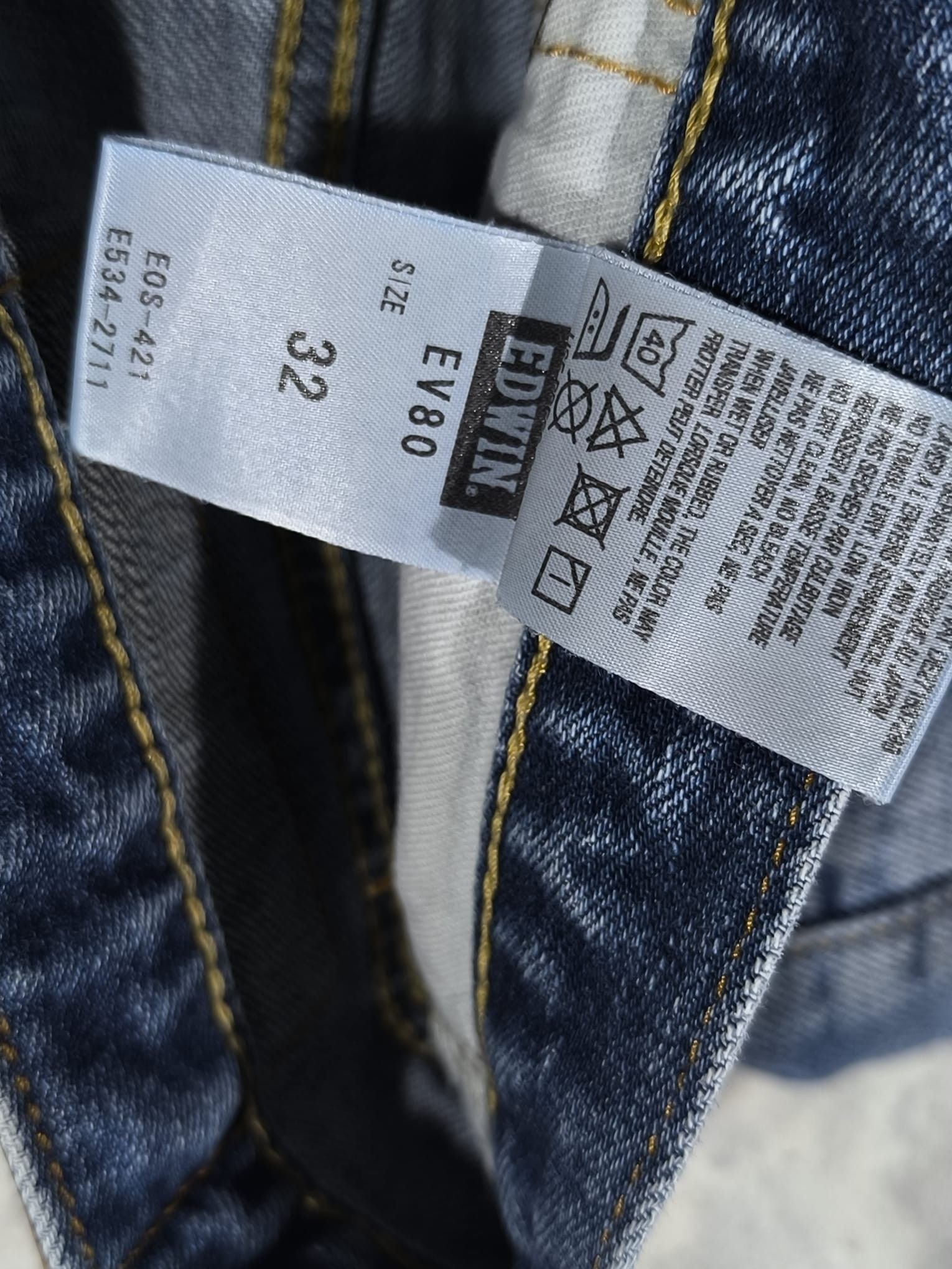 Edwin edwin selvedge japan jeans kapital style stitched repaired Size US 34 / EU 50 - 10 Thumbnail