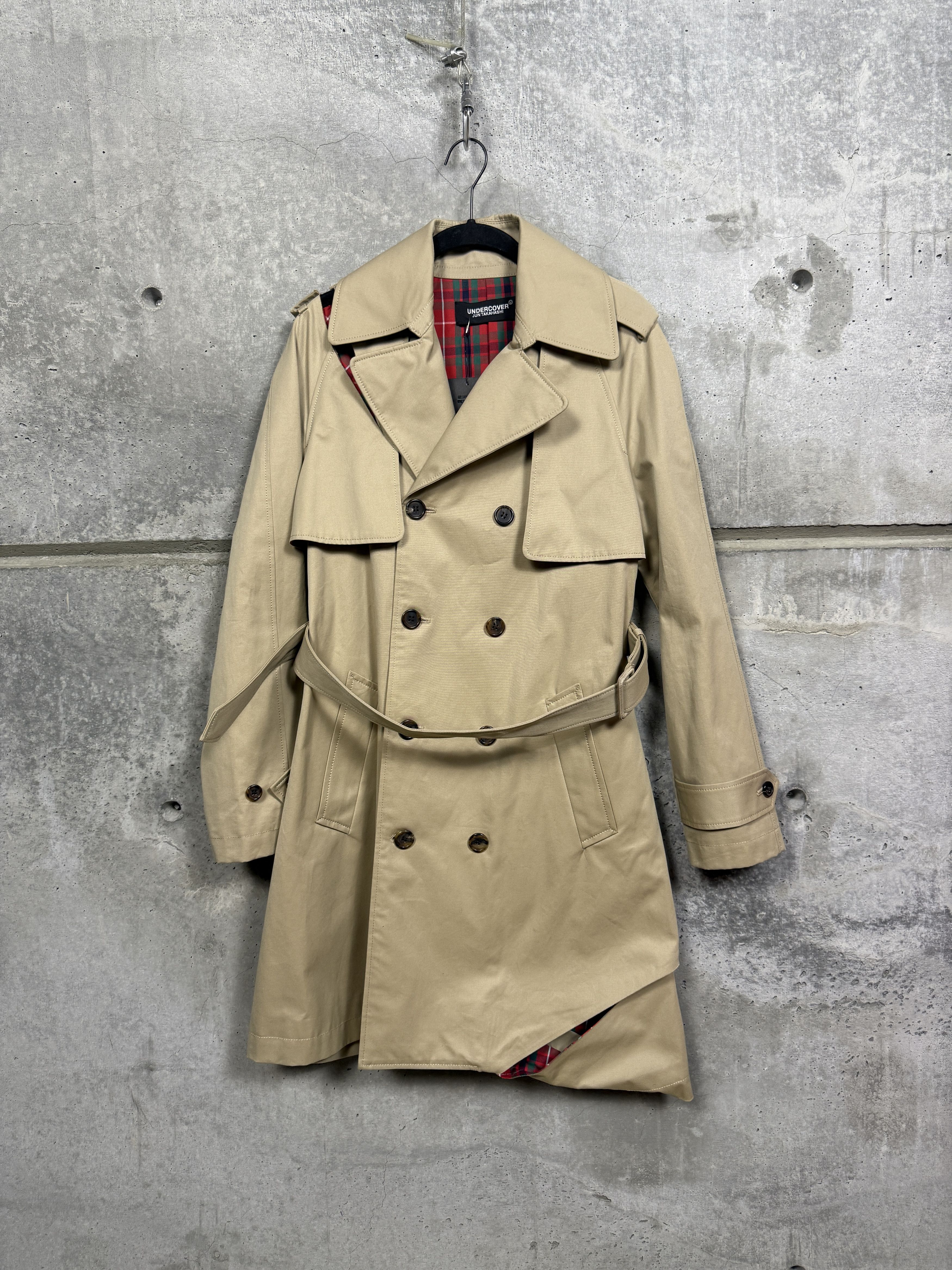 Undercover $2175 Undercover Trench Coat 'SLASHED' Size US S / EU 44-46 / 1 - 6 Thumbnail