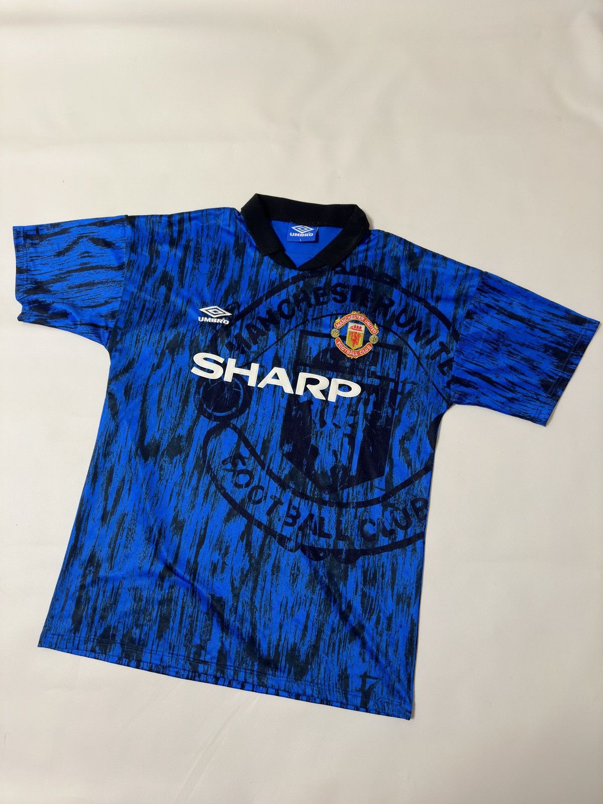 1992-93 Retro Manchester United Umbro Away Shirt
