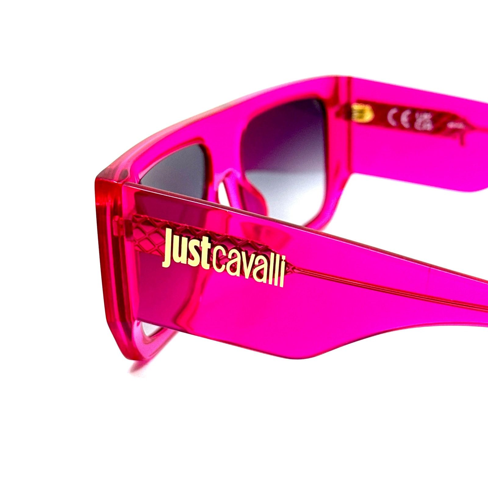 Just Cavalli New, JUST CAVALLI Sunglasses SJC022 Col.0ATE Authentic Size ONE SIZE - 7 Thumbnail
