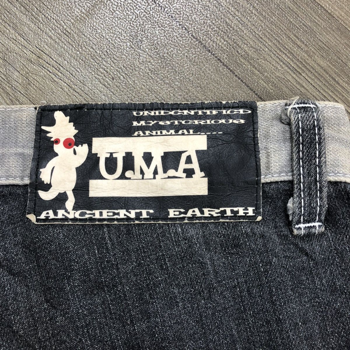 JNCO × Japanese Brand Crazy Y2K Unidentified Mysterious Animal Baggy Jeans Pants Size US 32 / EU 48 - 11 Thumbnail