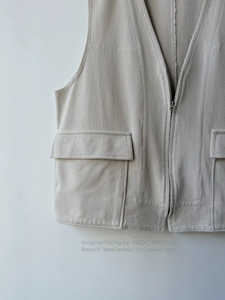 Yohji Yamamoto Yohji Yamamoto size os 12AW Show Chain Front Vest Size US M / EU 48-50 / 2 - 3 Thumbnail