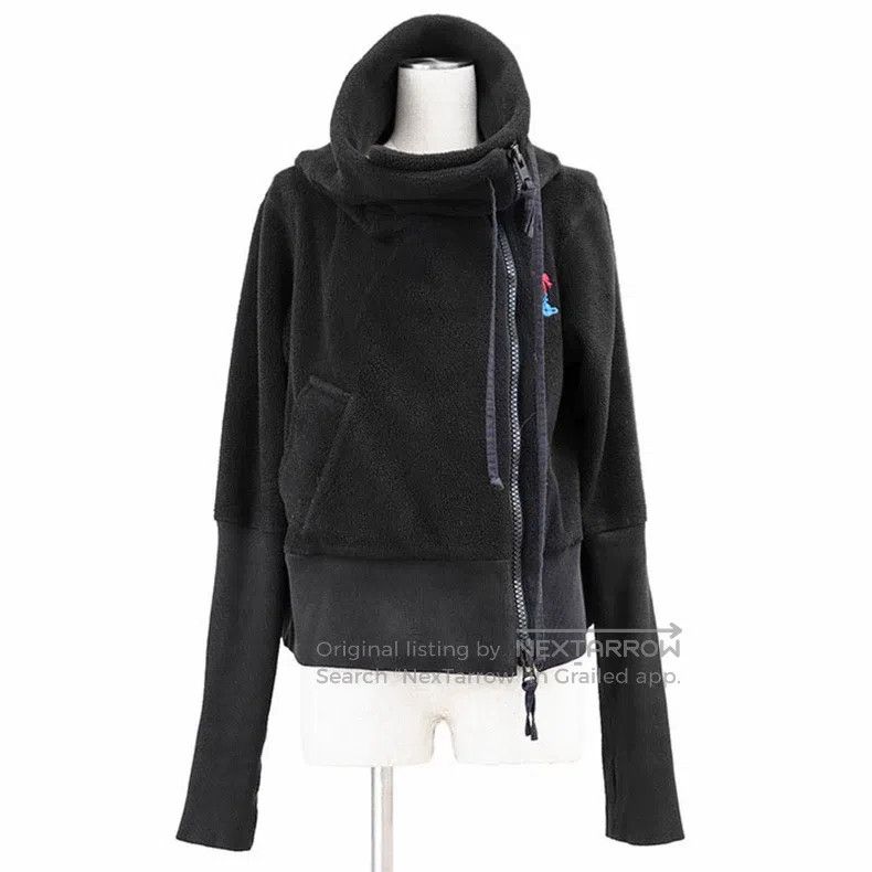 Vivienne Westwood Vivienne Westwood Vintage Black Gray Fleece Saturn Logo Cu Size M / US 6-8 / IT 42-44 - 2 Thumbnail