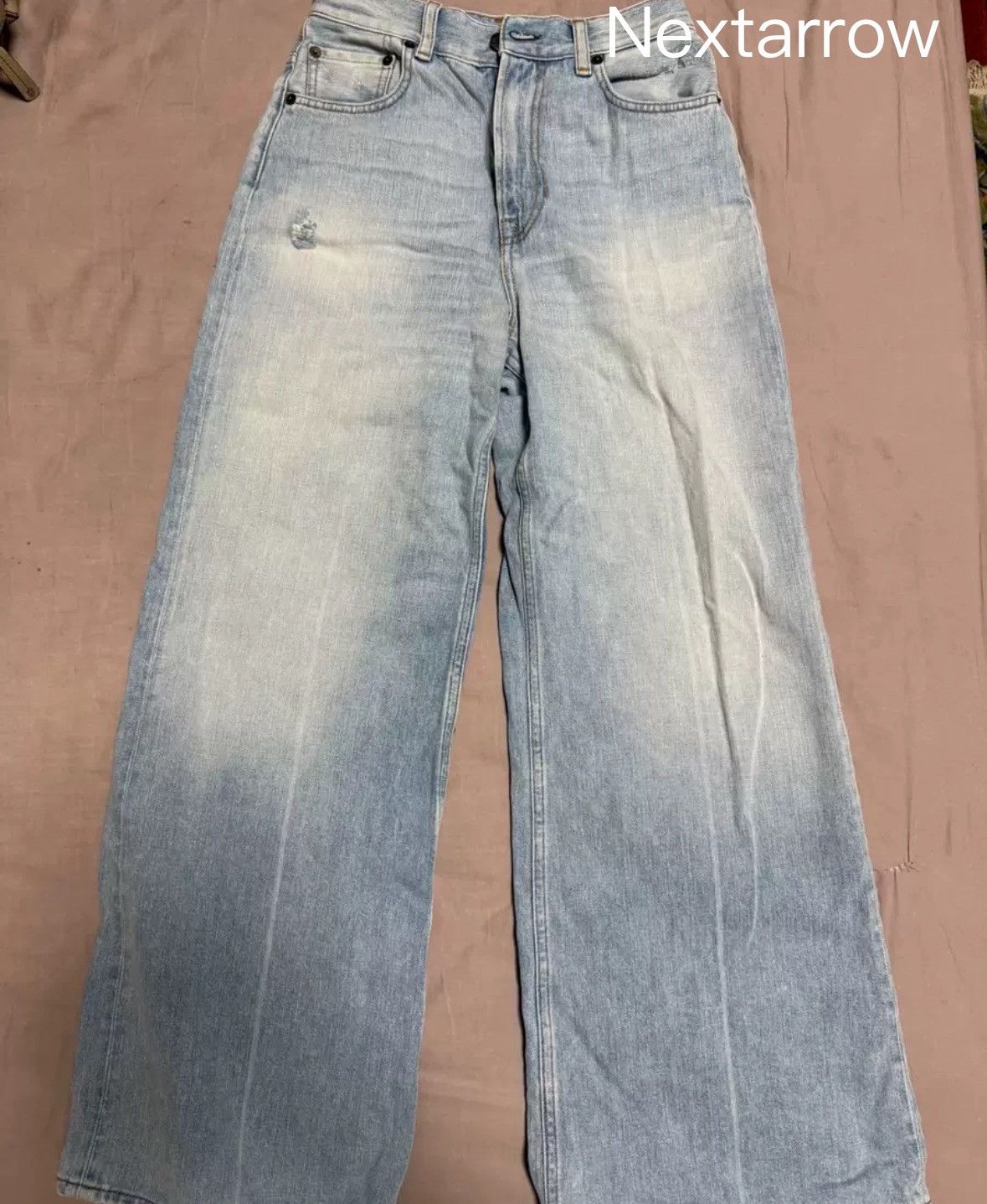 Acne Studios Acne studios High-waisted wide-leg jeans 2412-Nextarrow Size US 28 / EU 44 - 1 Thumbnail