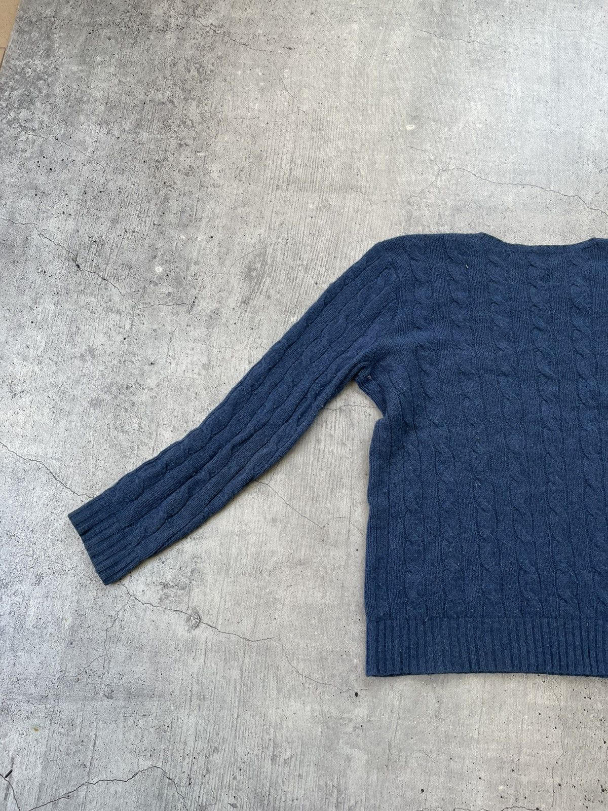 Polo Ralph Lauren Vintage Polo Ralph Lauren Sweater Knit Mini Logo Mens 90s Size L / US 10 / IT 46 - 6 Thumbnail