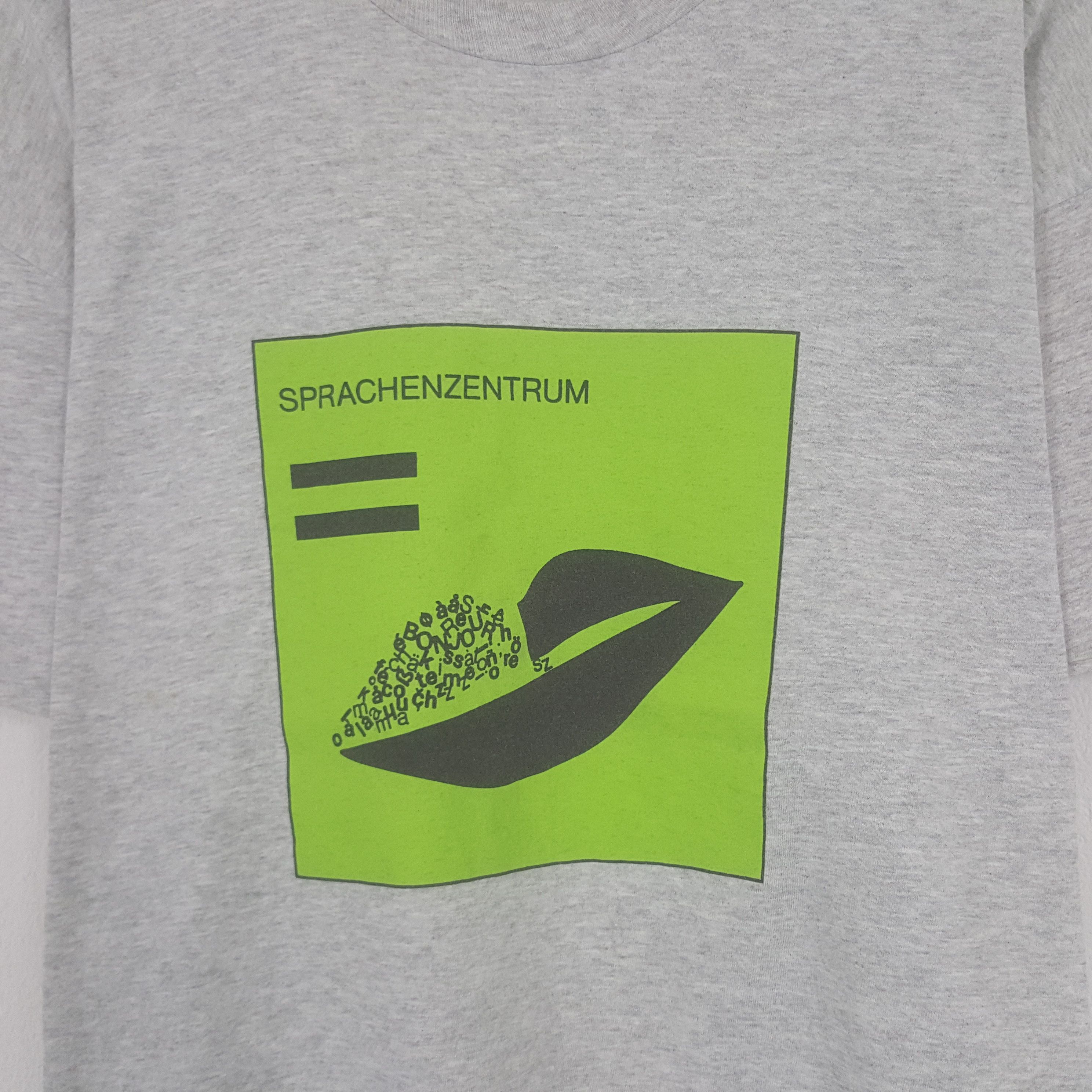 Vintage Vintage Sprachenzentrum Tshirt Size US XL / EU 56 / 4 - 2 Thumbnail