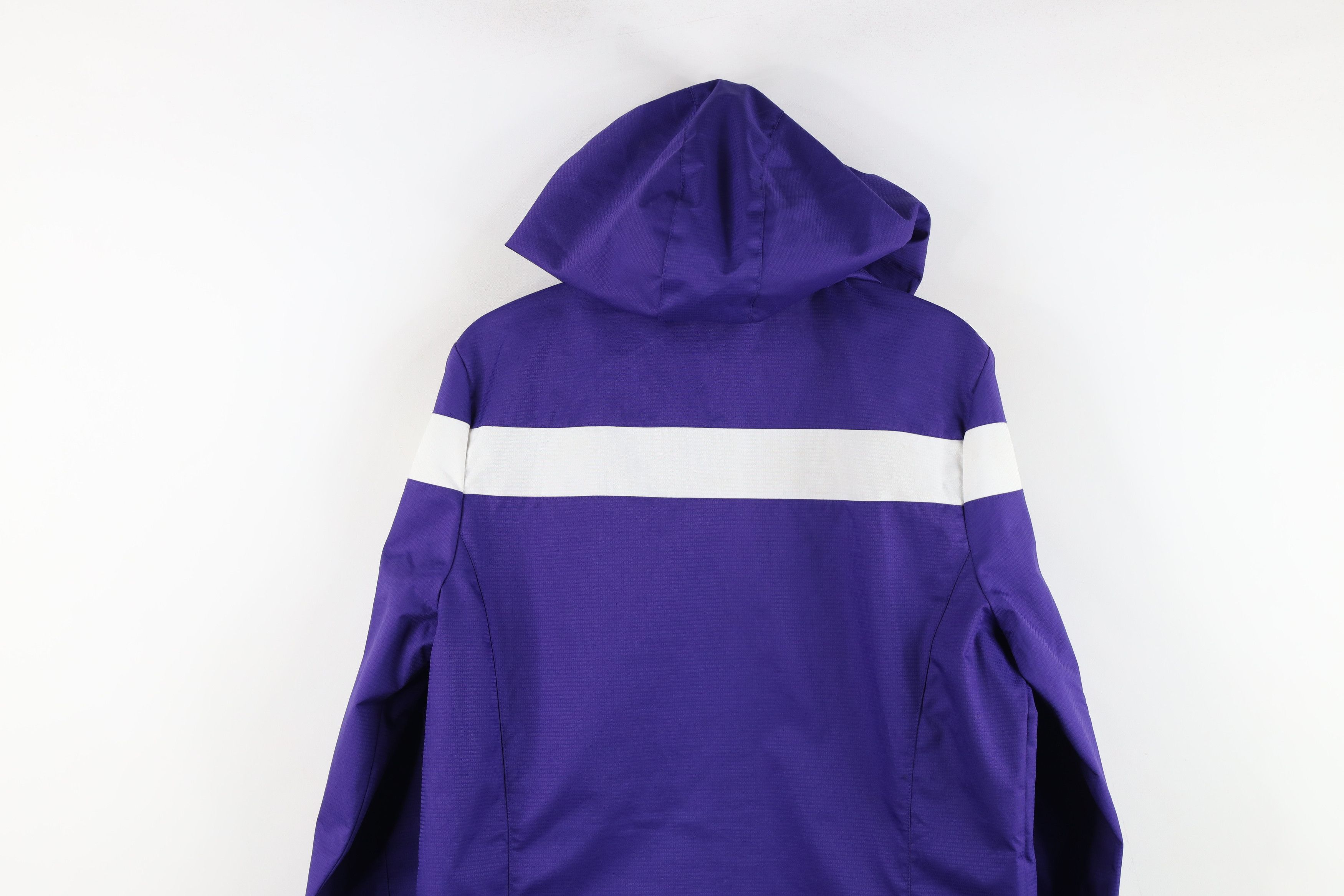 Adidas Vintage Adidas Spell Out Full Zip Hooded Jacket Purple White Size M / US 6-8 / IT 42-44 - 14 Thumbnail