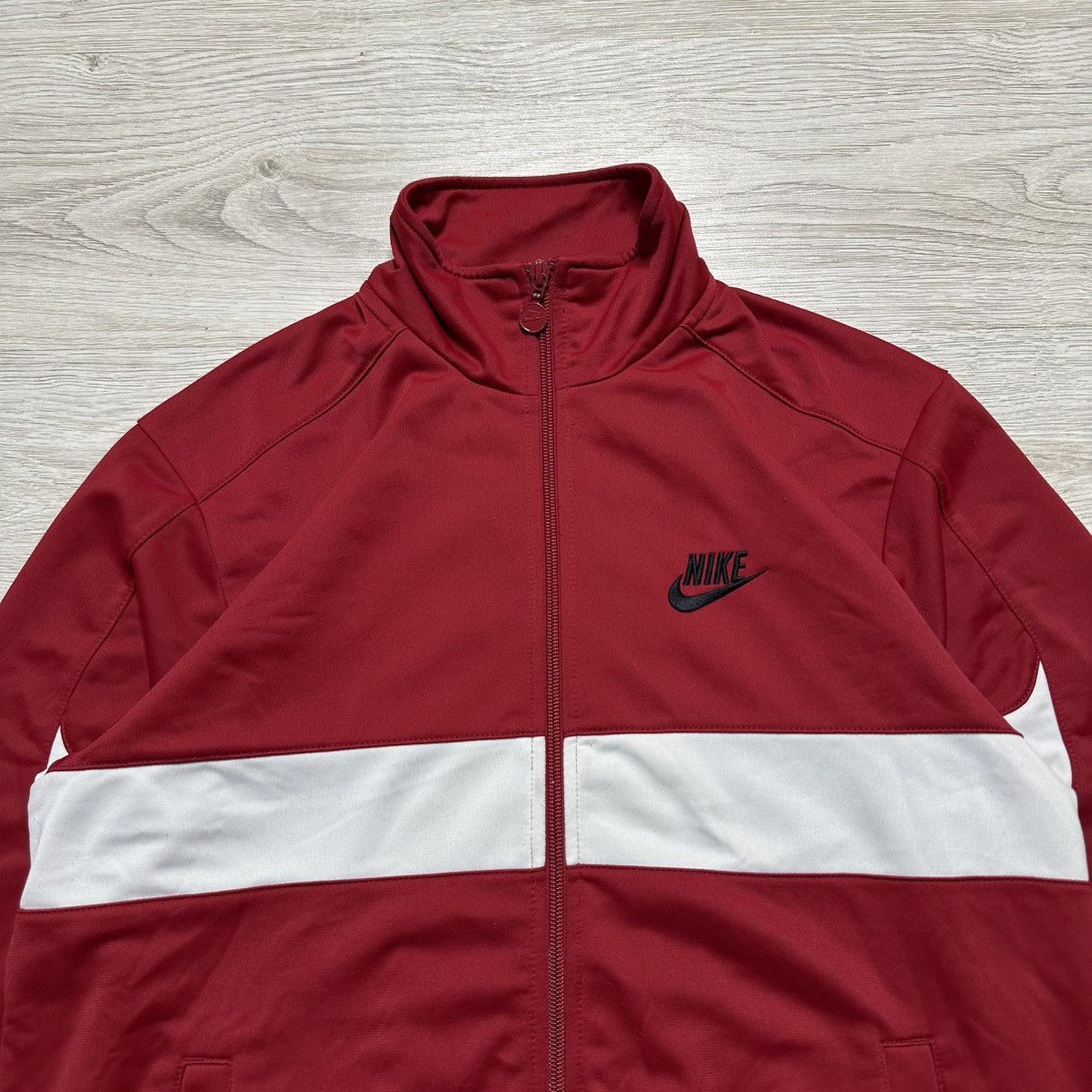Nike Nike vintage track jacket retro logo Y2k swoosh rare Size US S / EU 44-46 / 1 - 3 Thumbnail