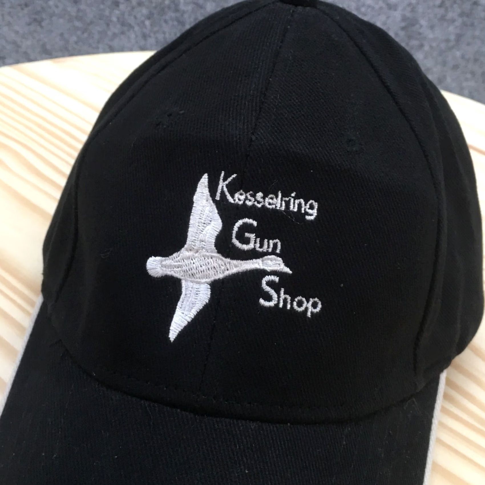 Logo 7 Kesselring Gun Shop Nu Fit Baseball Cap Men Black XL Adjustable Embroidered Logo Size ONE SIZE - 4 Thumbnail