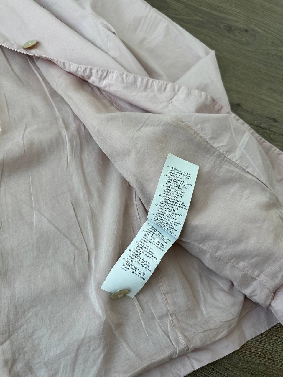 Japanese Brand × Vintage Oska Women 1 US L 100% Cotton Pink Shirt Lagenlook Blouse Size S / US 4 / IT 40 - 16 Thumbnail