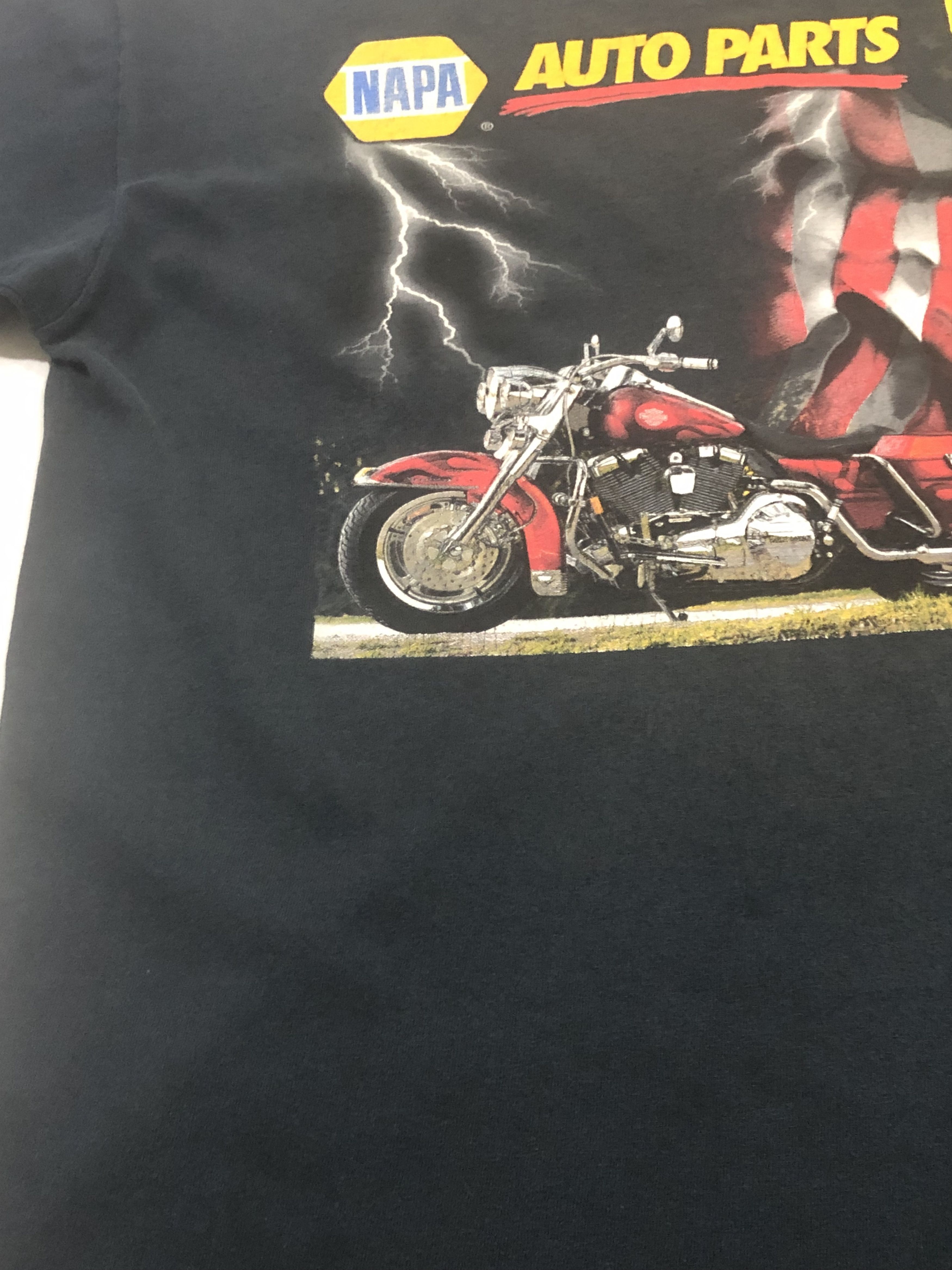 Harley Davidson Vintage Worn NAPA Auto Parts x Harley Davidson Size US L / EU 52-54 / 3 - 3 Thumbnail