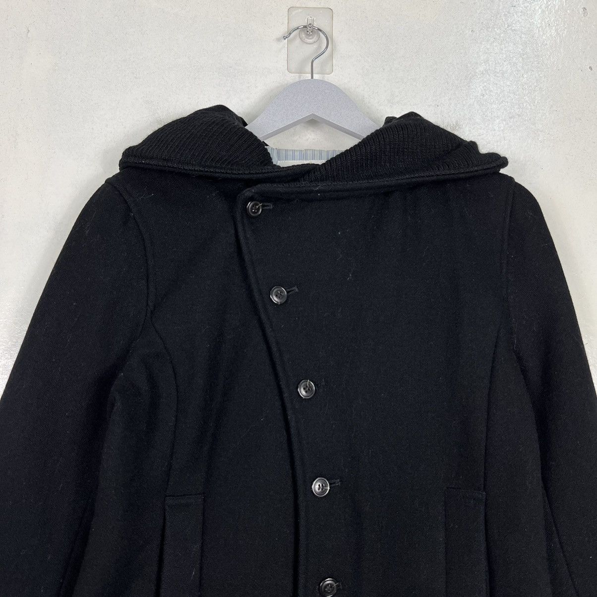Issey Miyake 🔥 IS SUNAO KUWAHARA WOOL HOODIES COAT JACKET Size US M / EU 48-50 / 2 - 3 Thumbnail
