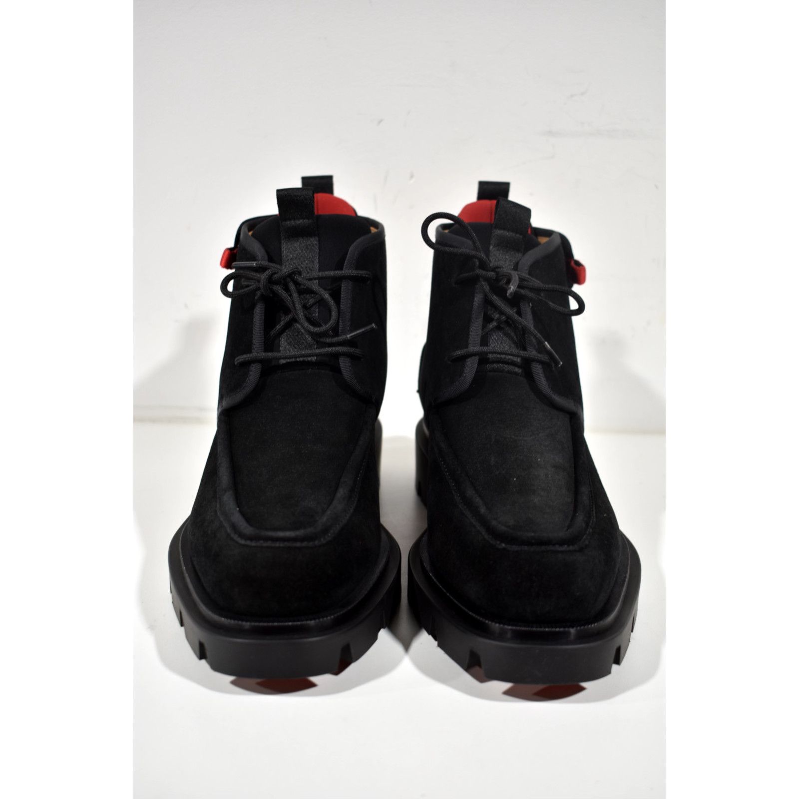 Christian Louboutin Christian Louboutin Mens Suede Combat Lace Up Boot 42 9 Size US 9 / EU 42 - 5 Thumbnail