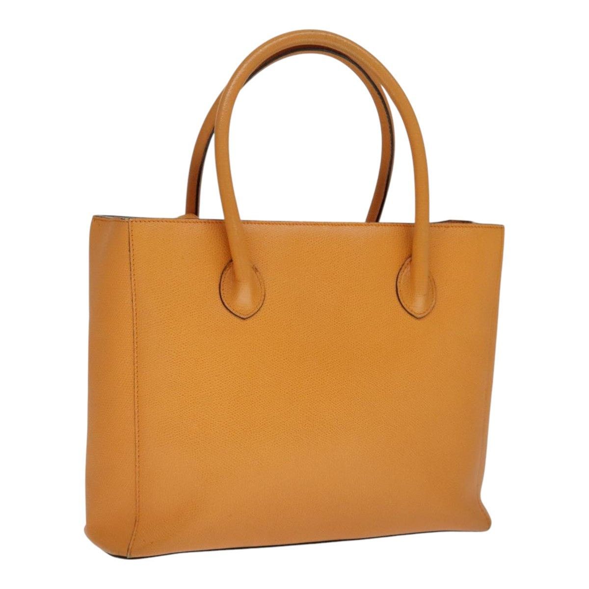 Celine CELINE Tote Bag Leather Orange Size ONE SIZE - 1 Thumbnail