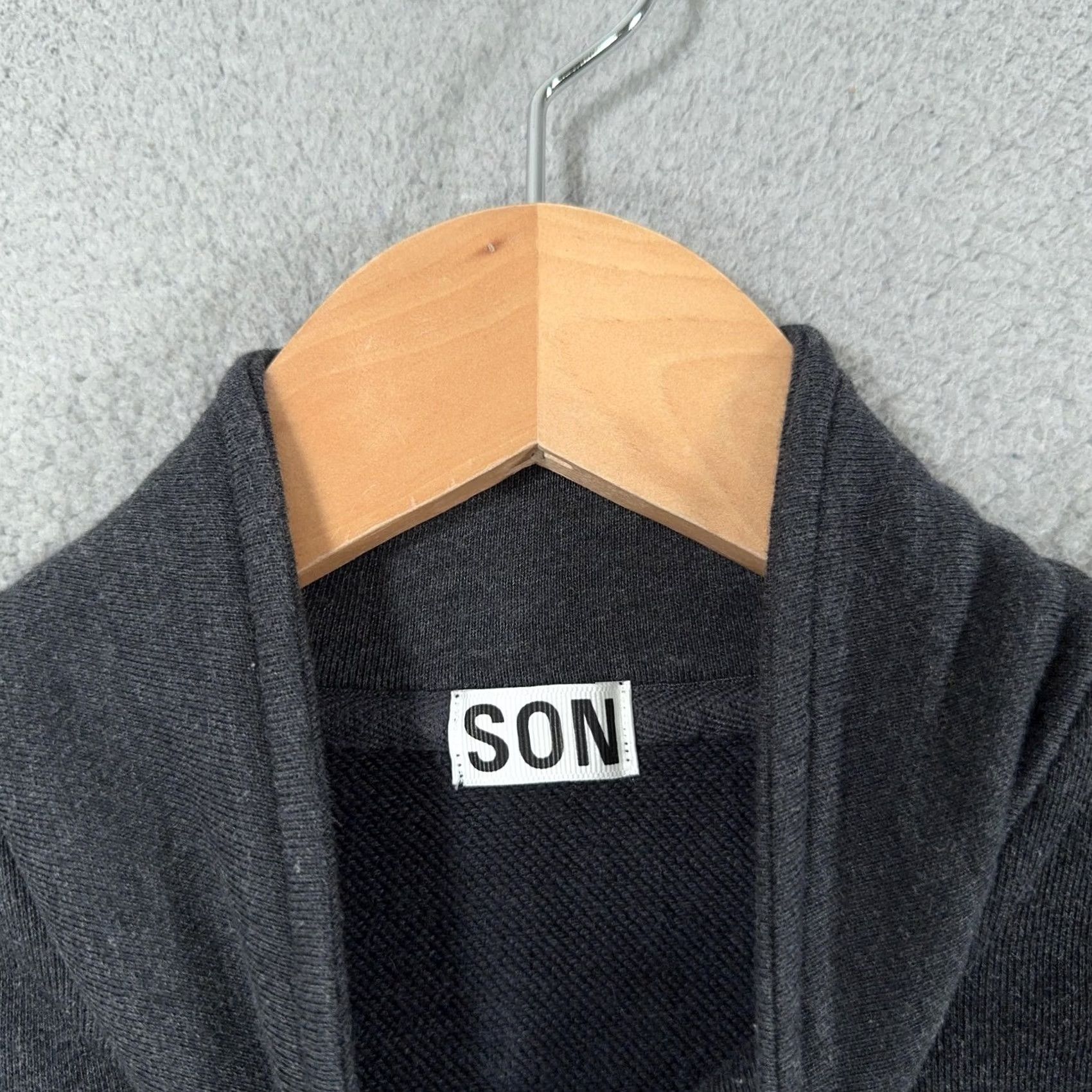 Vintage VINTAGE Son Of A Tailor Half Zip Pullover Sweatshirt Mens M Gray Supima Cotton Size US M / EU 48-50 / 2 - 3 Thumbnail