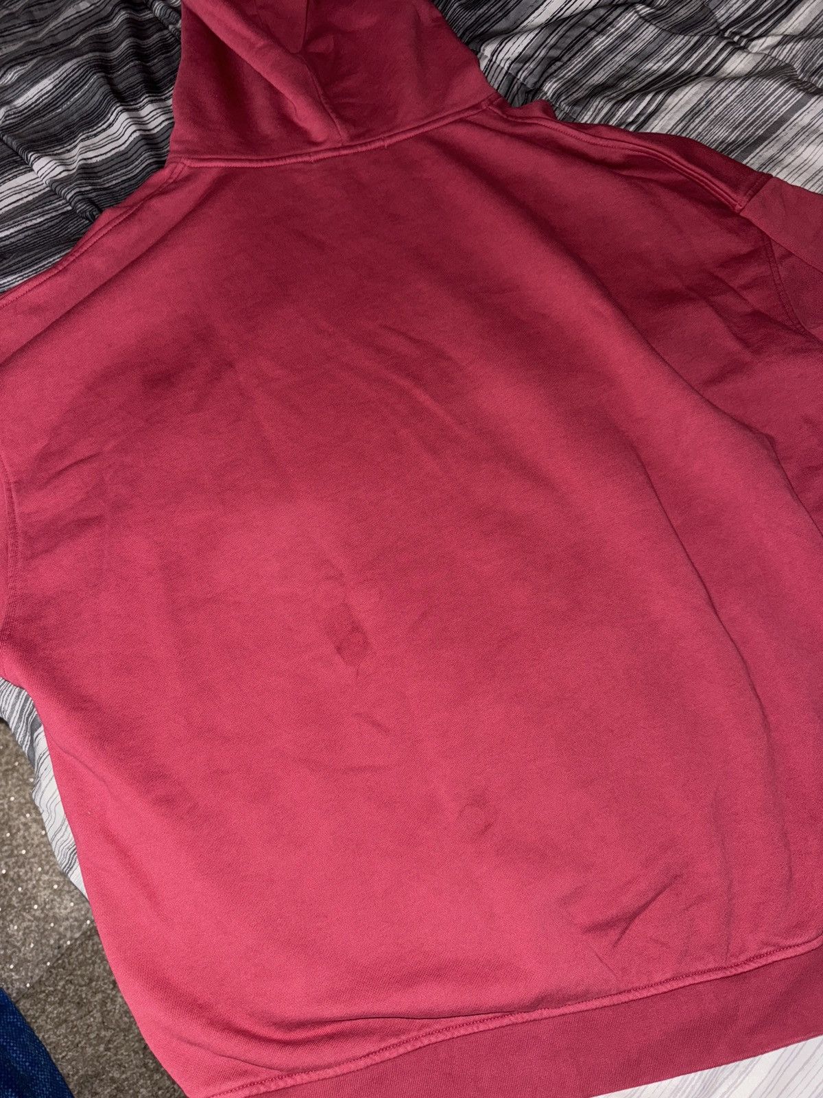 FFFPOSTALSERVICE FFFPostalService FFFace Round Hem Hoodie Red Size US XL / EU 56 / 4 - 7 Thumbnail
