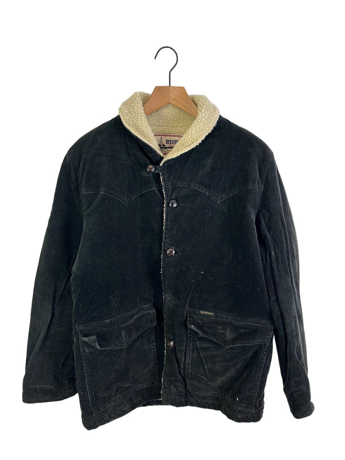 Hysteric Glamour Corduroy Boa Ranch Jacket
